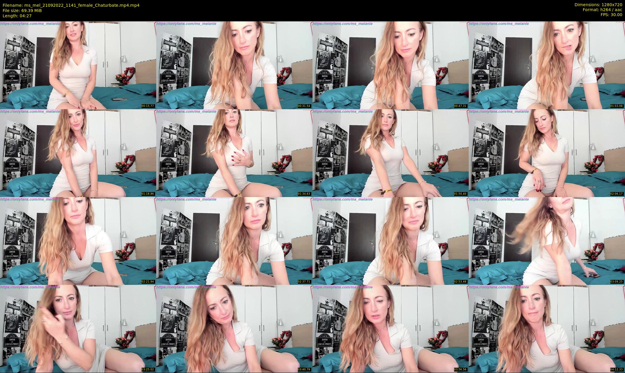 ms_mel — 5 minute Chaturbate female cam show recording, 720p, Sep 21, 2022