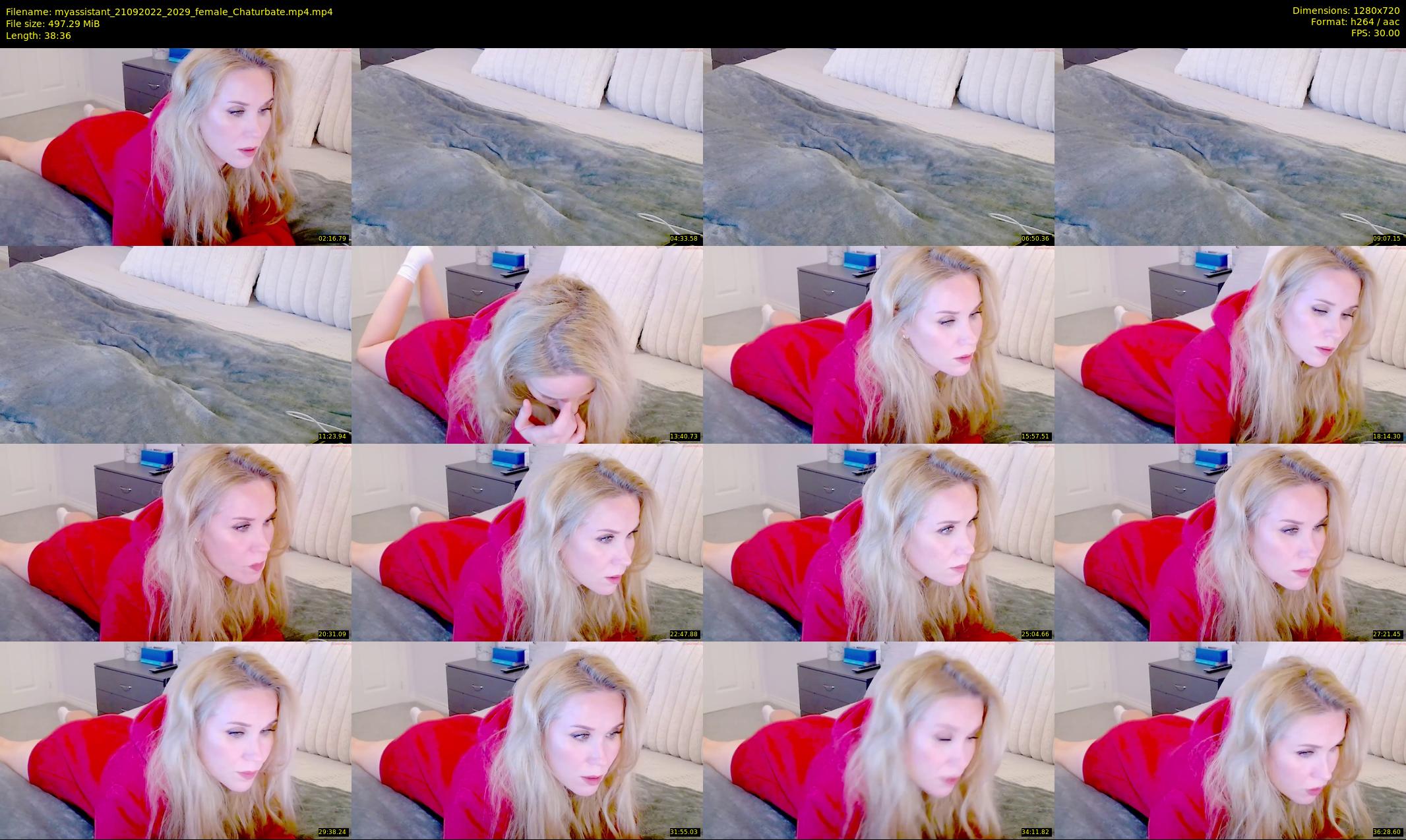myassistant — 39 minute Chaturbate female cam show recording, 720p, Sep 21, 2022