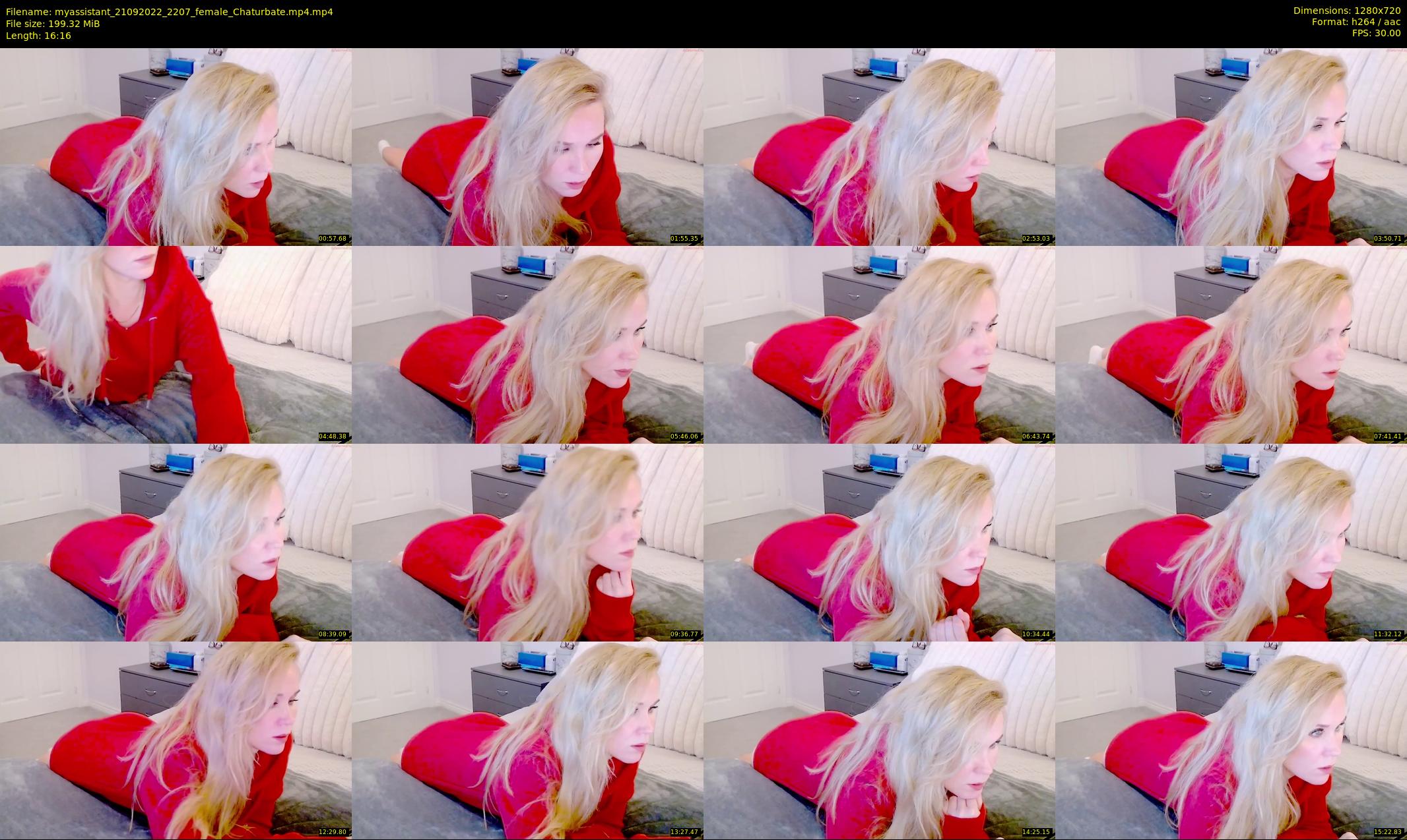 myassistant — 17 minute Chaturbate female cam show recording, 720p, Sep 21, 2022