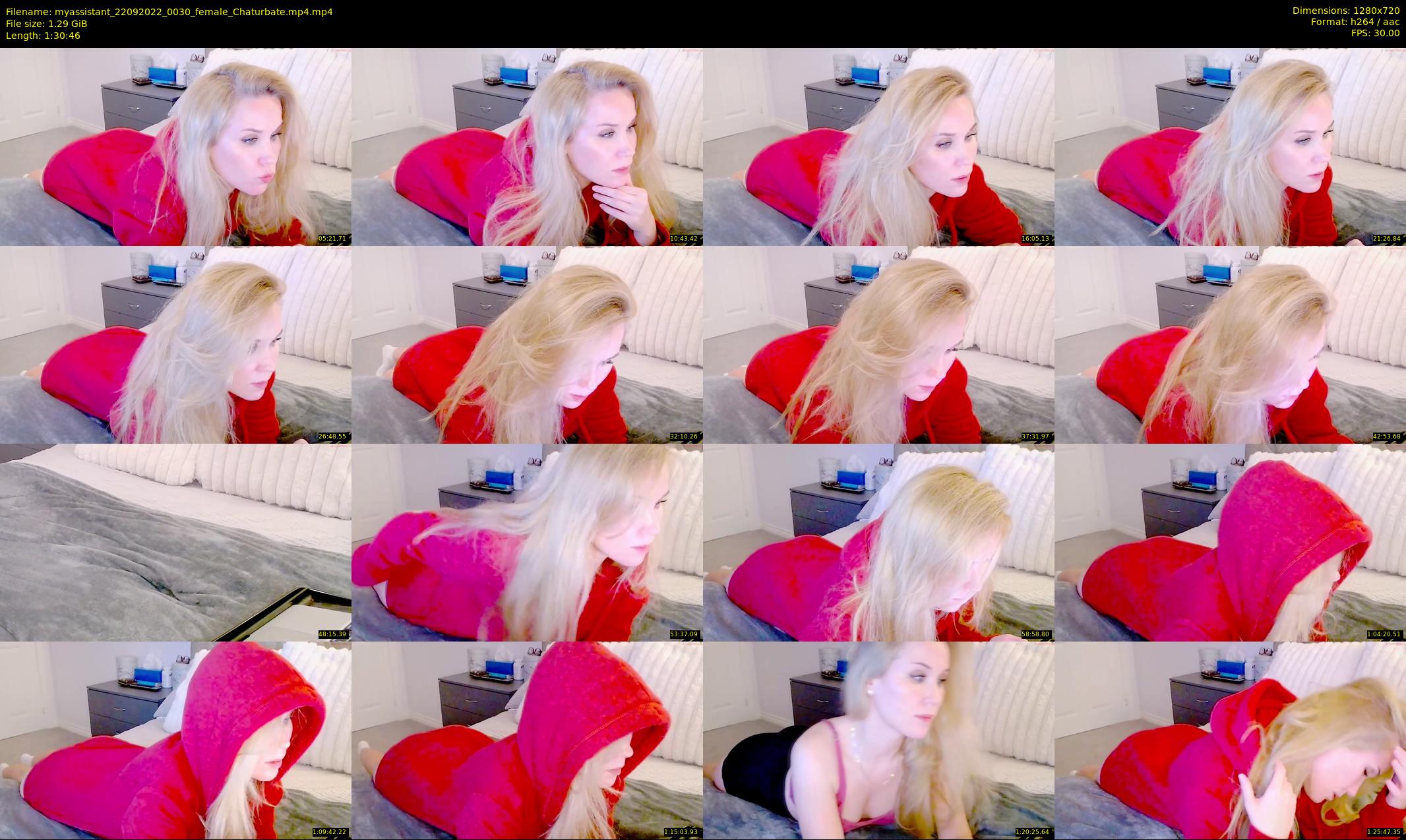 myassistant — 91 minute Chaturbate female cam show recording, 720p, Sep 22, 2022