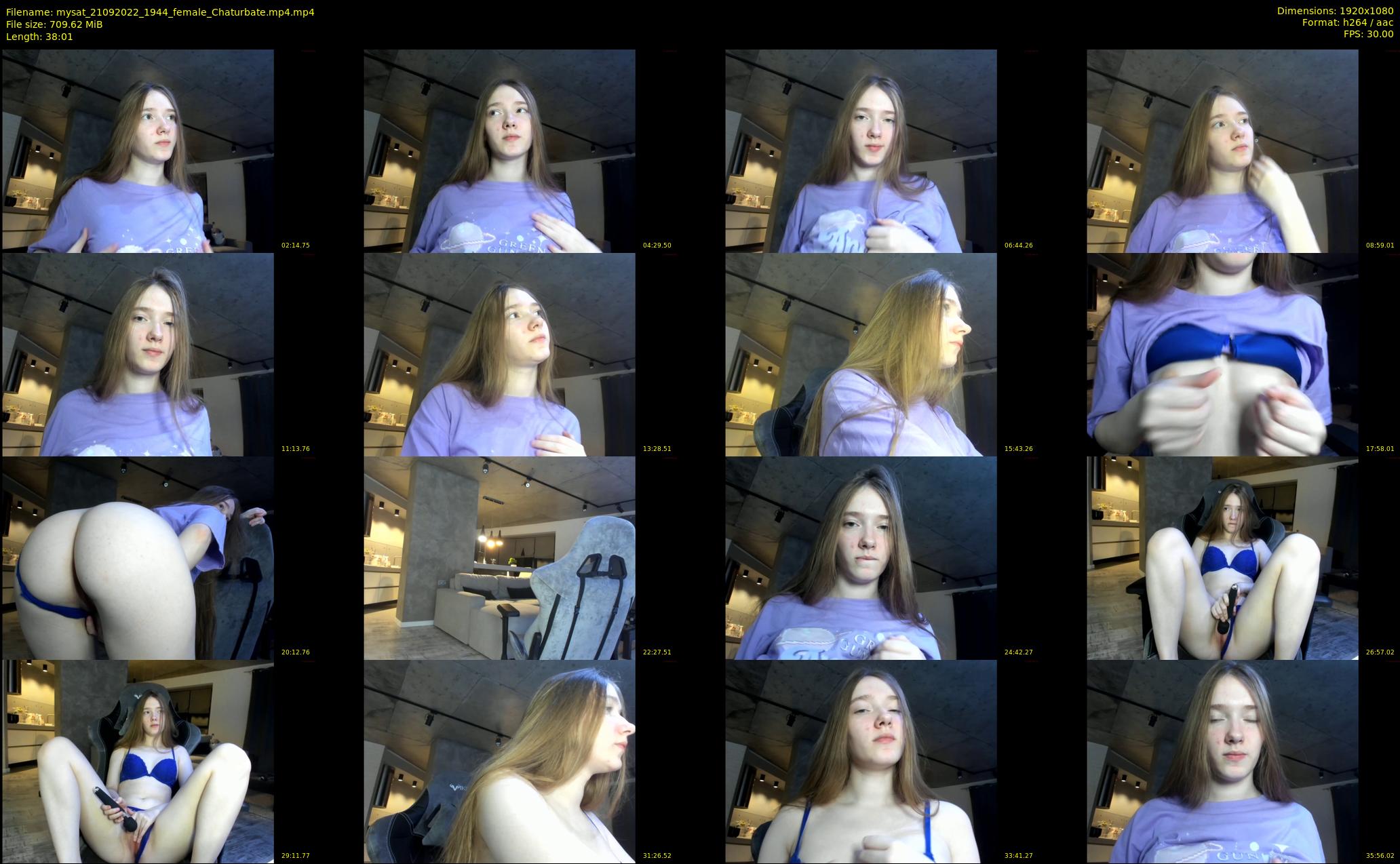 mysat — 39 minute Chaturbate female cam show recording, 1080p, Sep 21, 2022