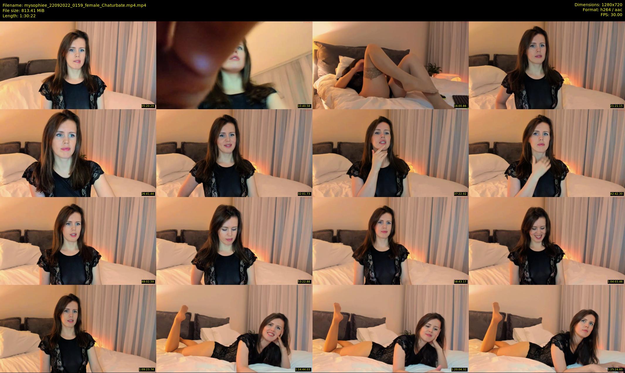 mysophiee — 91 minute Chaturbate female cam show recording, 720p, Sep 22, 2022