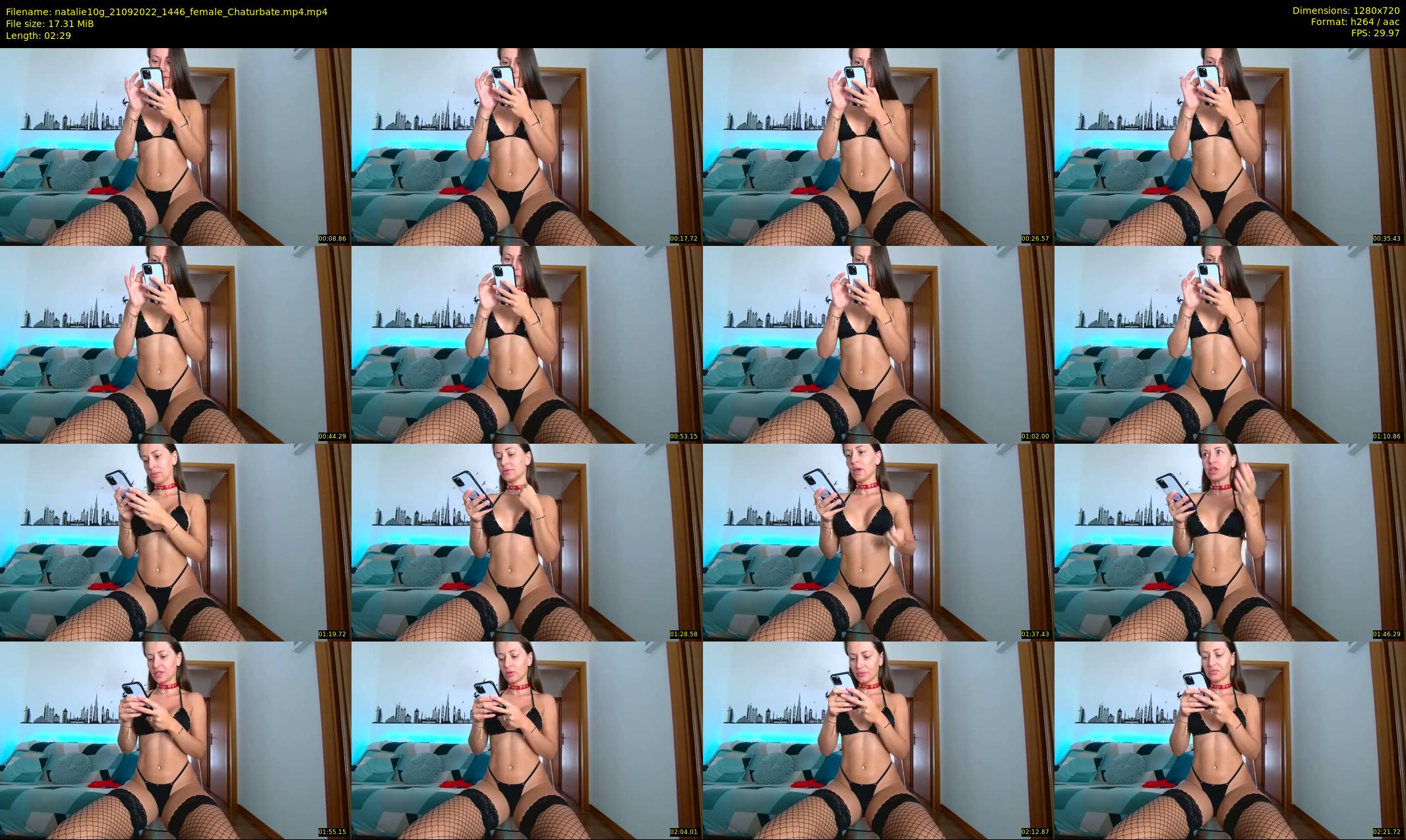 natalie10g — 3 minute Chaturbate female cam show recording, 720p, Sep 21, 2022