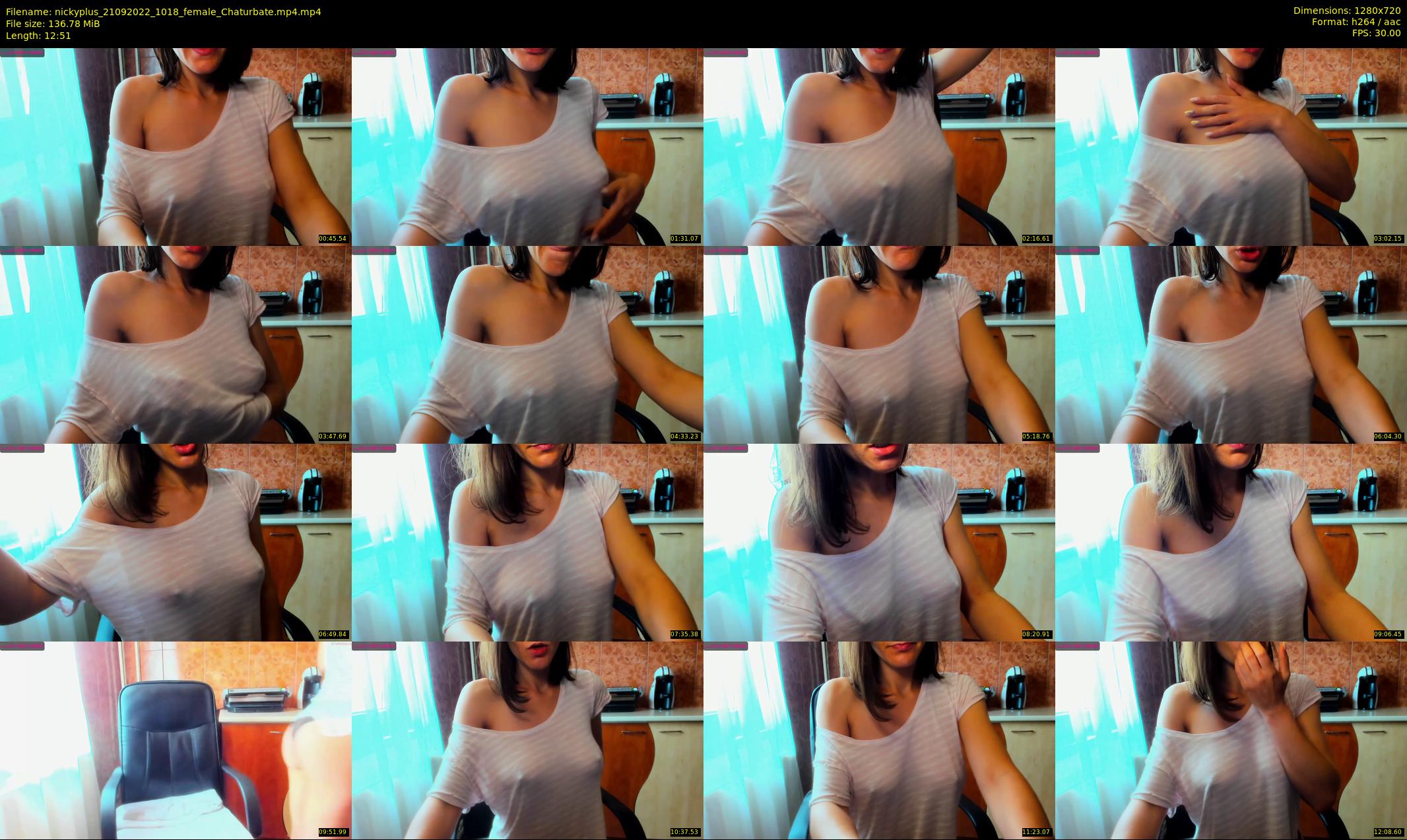 nickyplus — 13 minute Chaturbate couple cam show recording, 720p, Sep 21, 2022