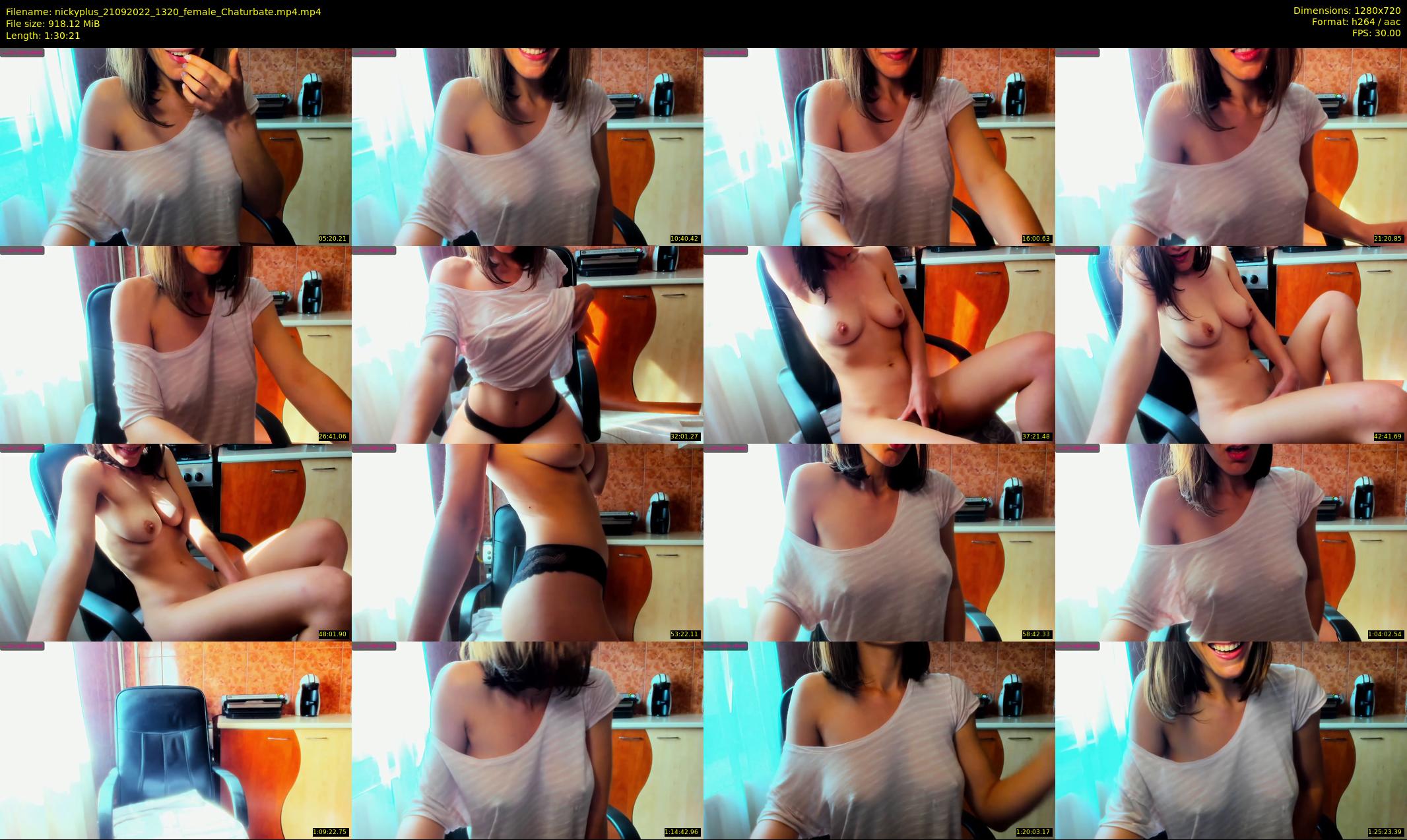 nickyplus — 91 minute Chaturbate couple cam show recording, 720p, Sep 21, 2022