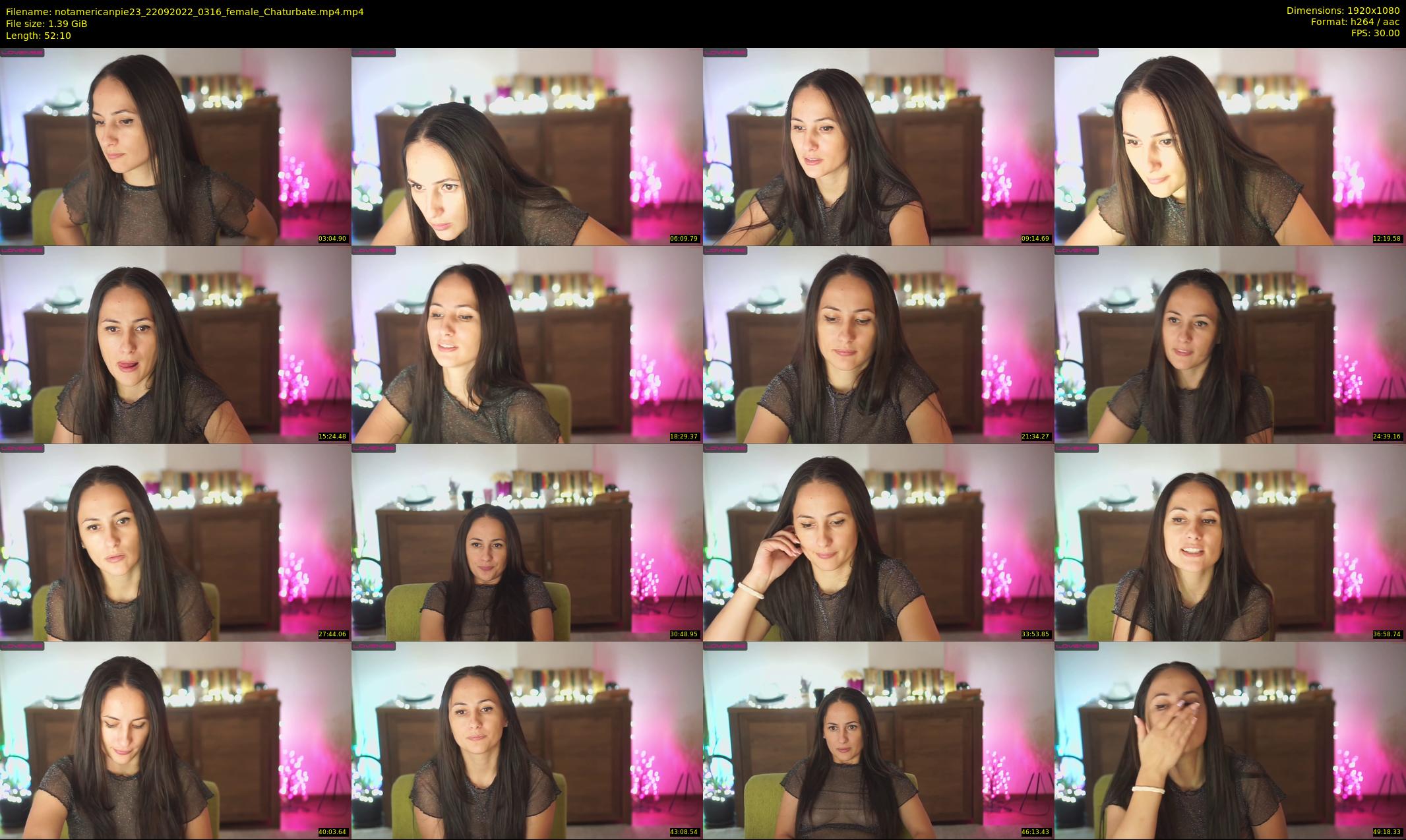 notamericanpie23 — 53 minute Chaturbate female cam show recording, 1080p, Sep 22, 2022