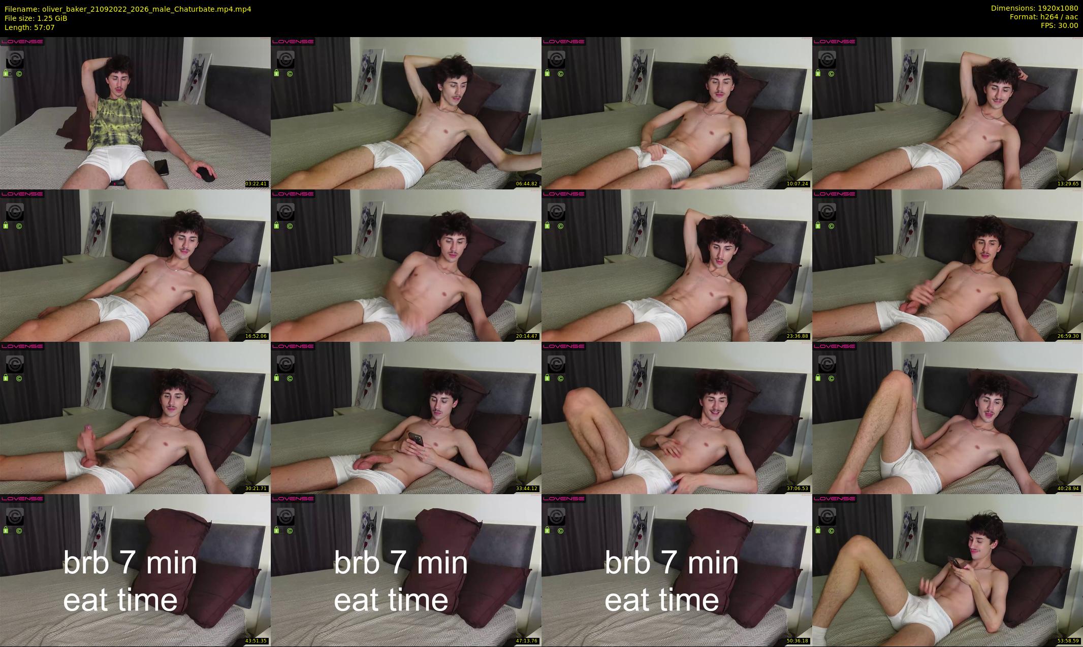 oliver_baker — 58 minute Chaturbate male cam show recording, 1080p, Sep 21, 2022