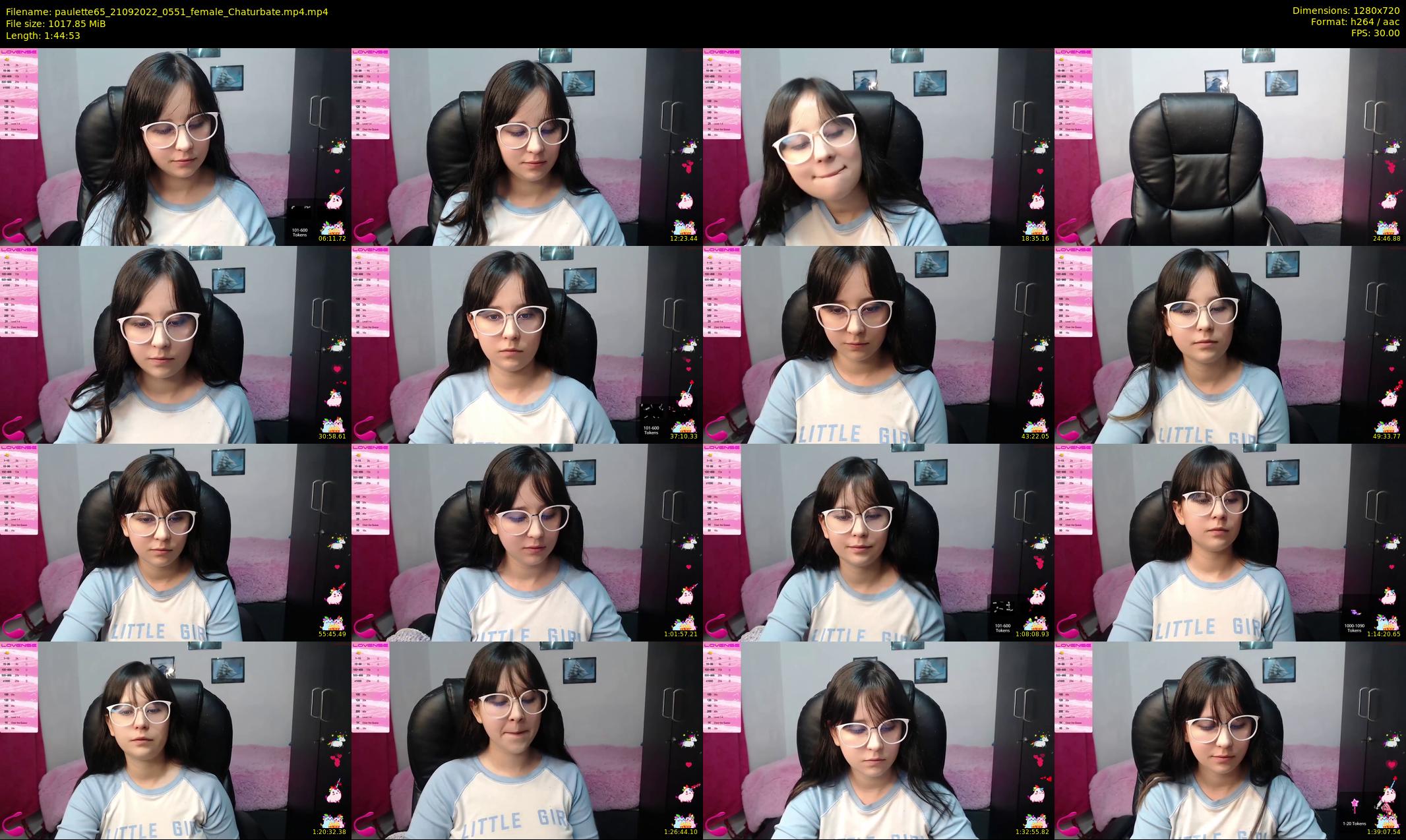 paulette65 — 105 minute Chaturbate female cam show recording, 720p, Sep 21, 2022