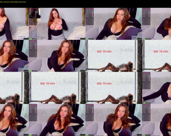 roxxana227 — 55 minute Chaturbate female cam show recording, 1080p, Sep 21, 2022