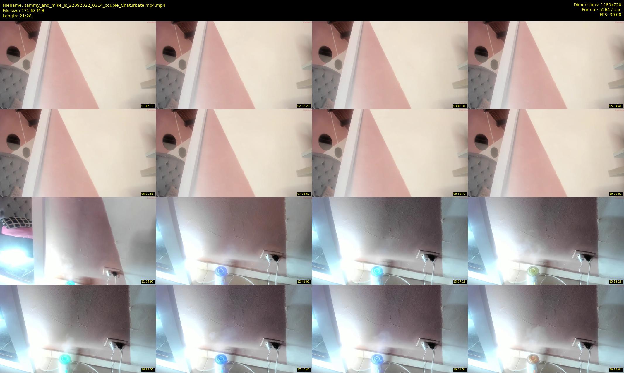 sammy_and_mike_ls — 22 minute Chaturbate couple cam show recording, 720p, Sep 22, 2022