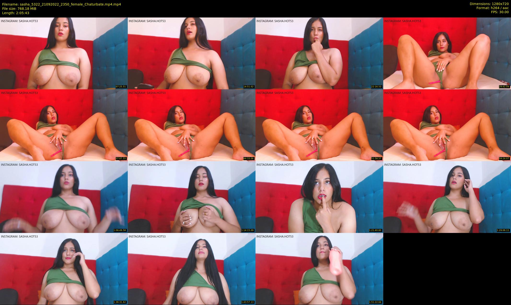 sasha_5322 — 126 minute Chaturbate female cam show recording, 720p, Sep 21, 2022