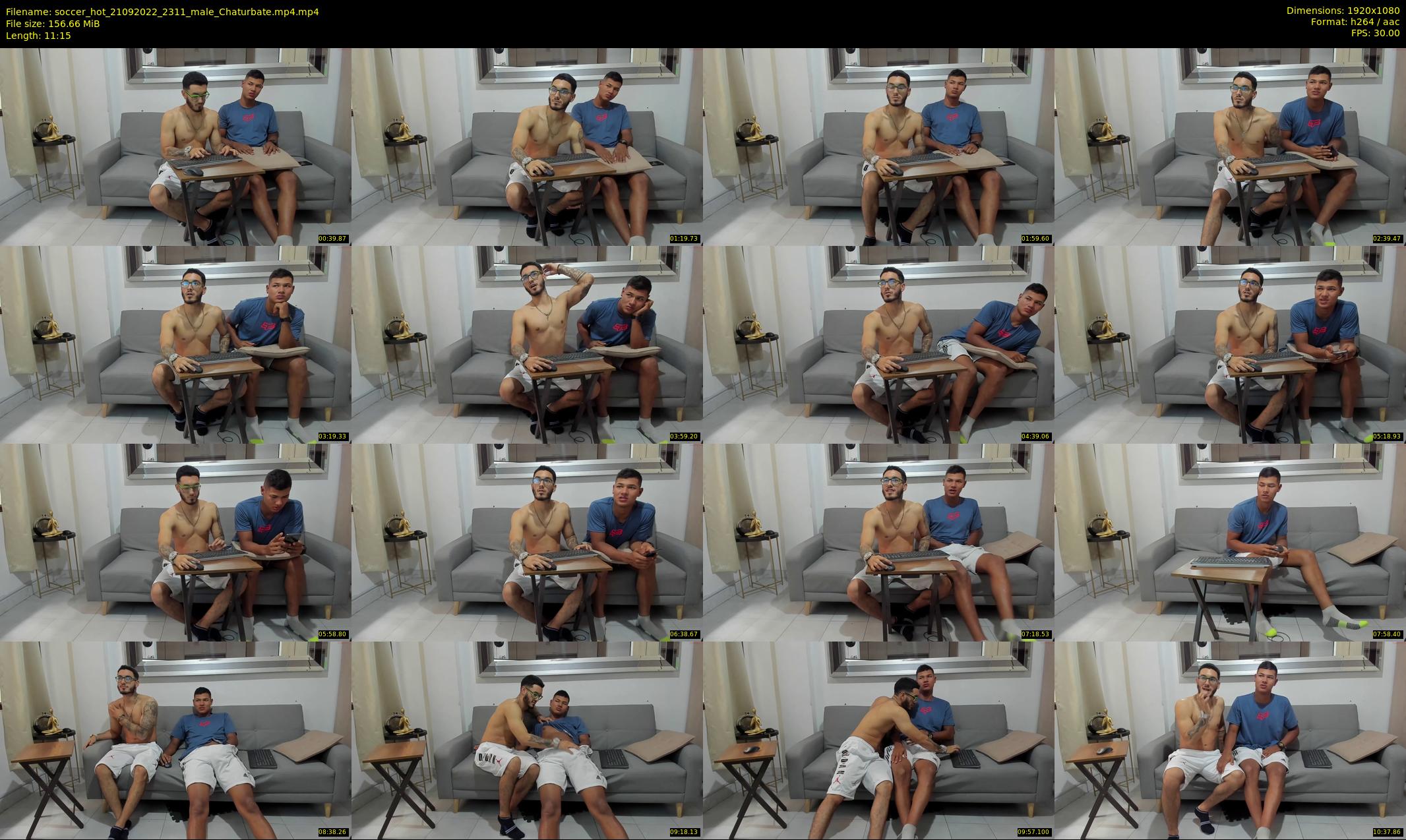 soccer_hot — 12 minute Chaturbate male cam show recording, 1080p, Sep 21, 2022