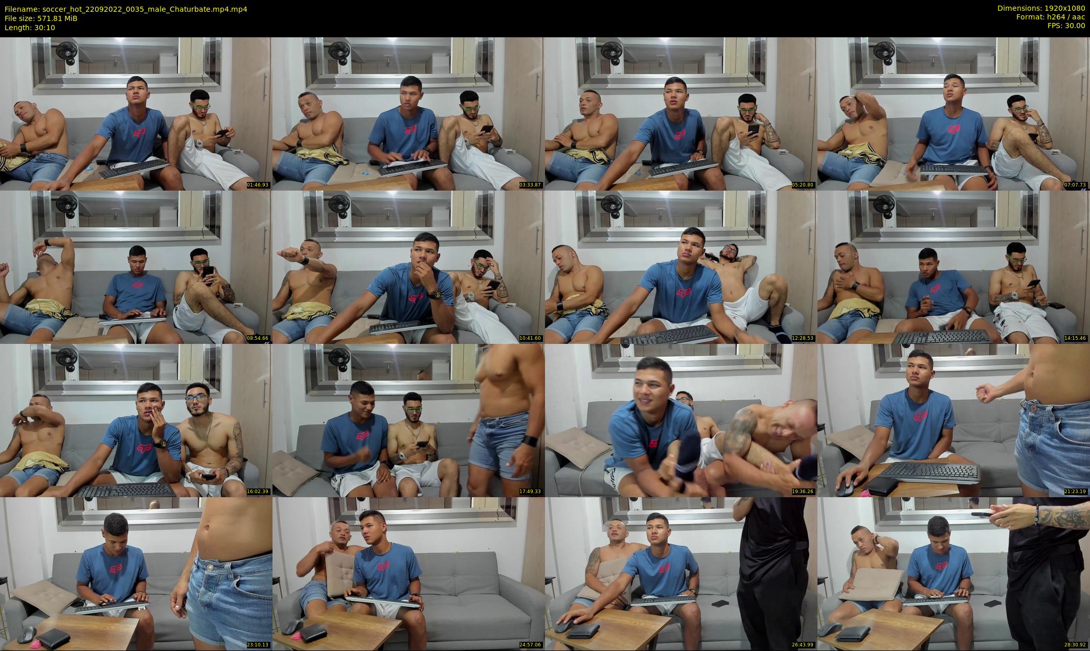 soccer_hot — 31 minute Chaturbate male cam show recording, 1080p, Sep 22, 2022
