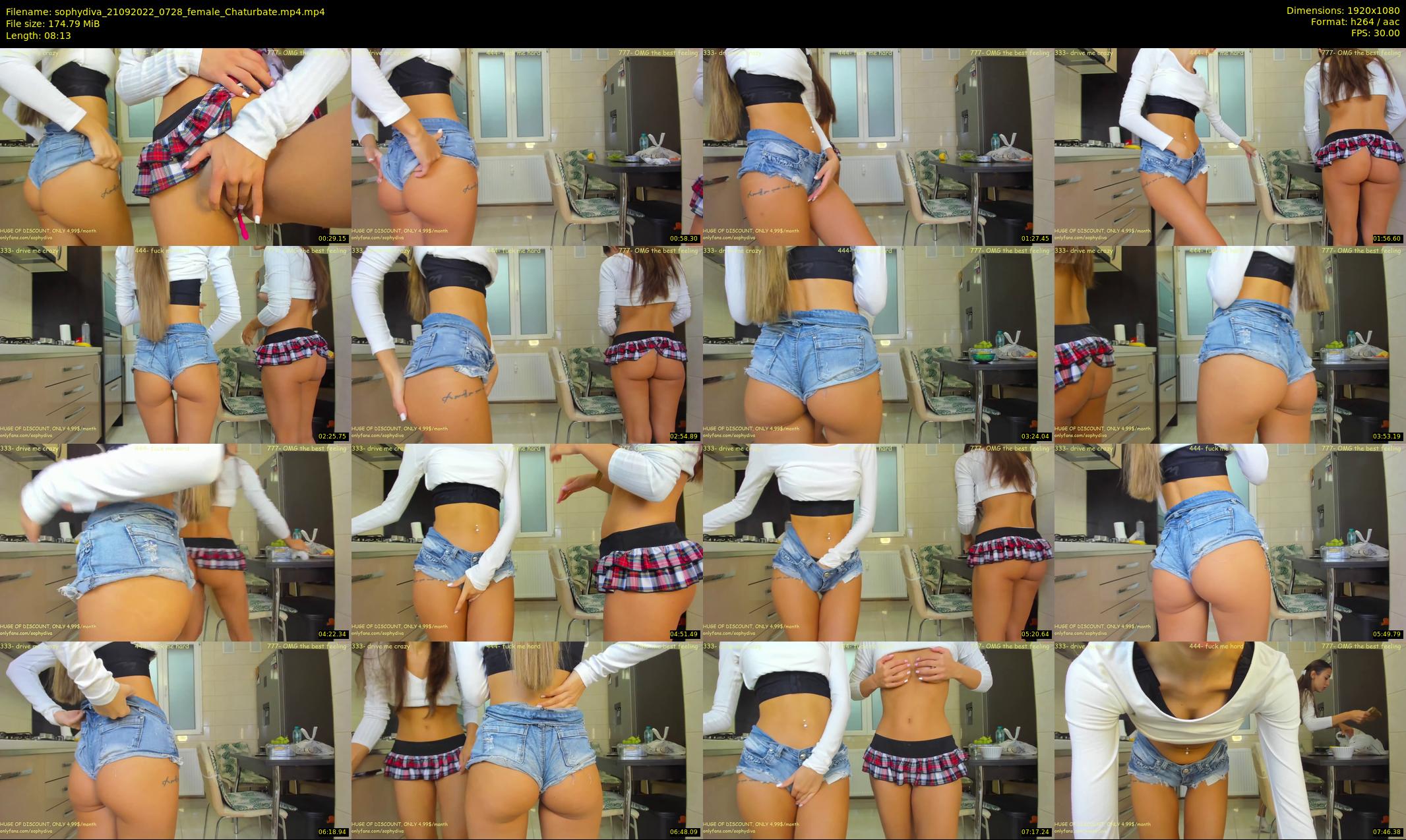 sophydiva — 9 minute Chaturbate female cam show recording, 1080p, Sep 21, 2022