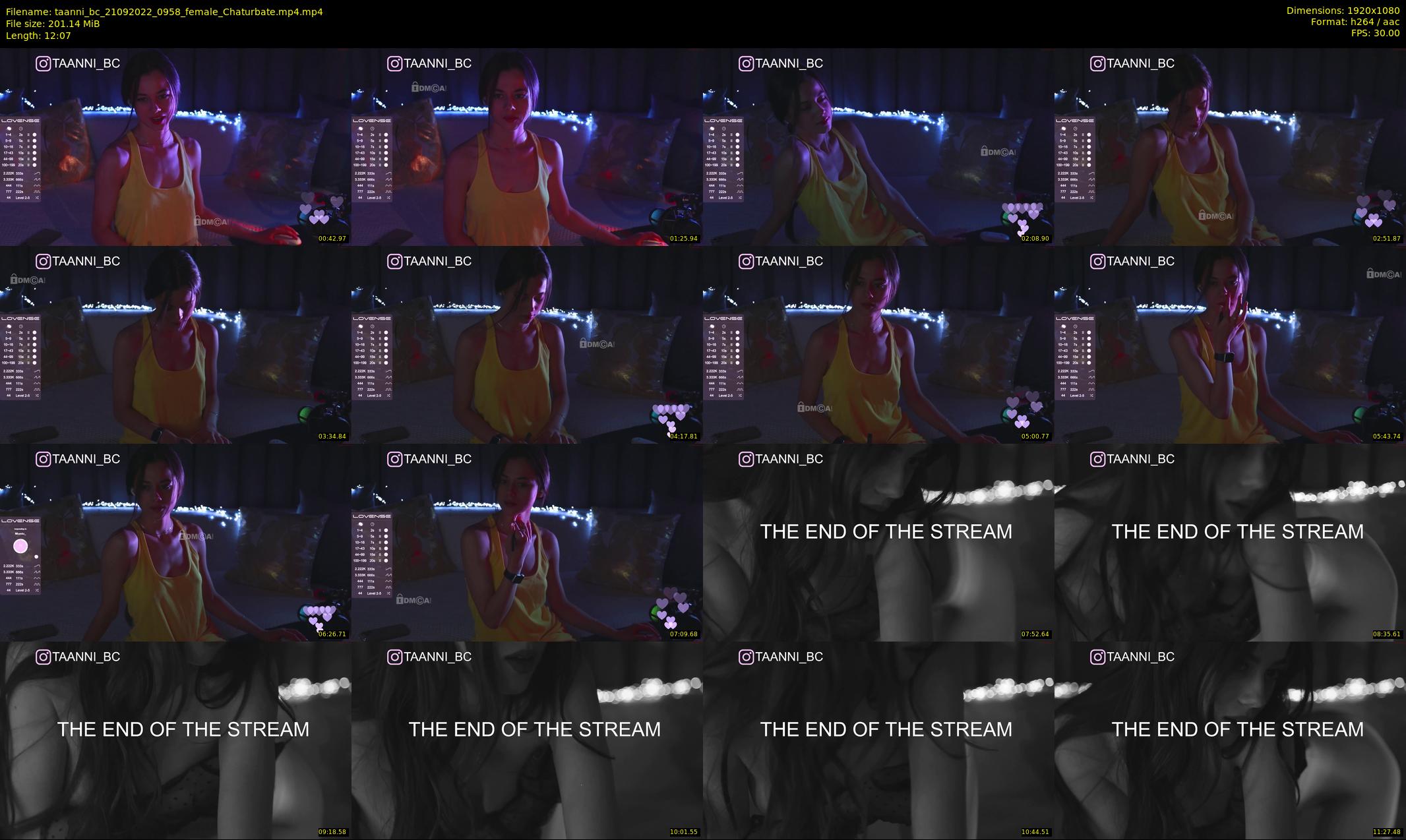 taanni_bc — 13 minute Chaturbate female cam show recording, 1080p, Sep 21, 2022