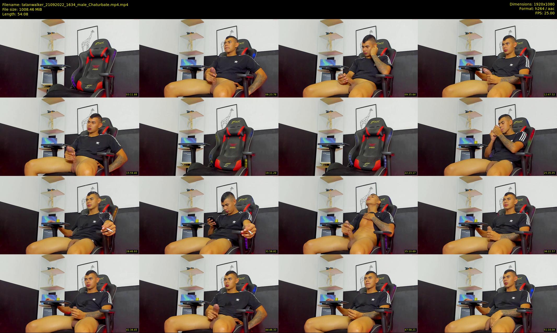 tatanwalker — 55 minute Chaturbate male cam show recording, 1080p, Sep 21, 2022