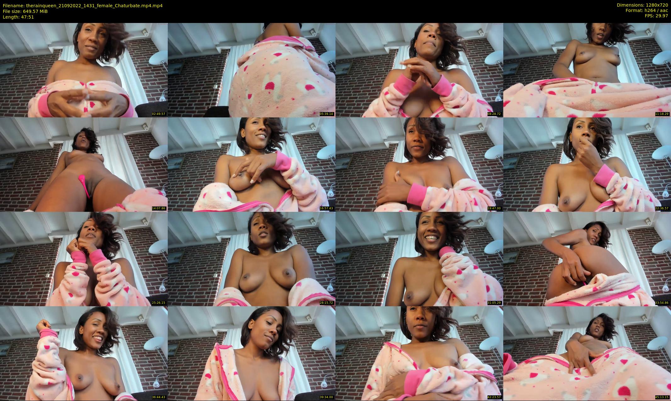 therainqueen — 48 minute Chaturbate female cam show recording, 720p, Sep 21, 2022