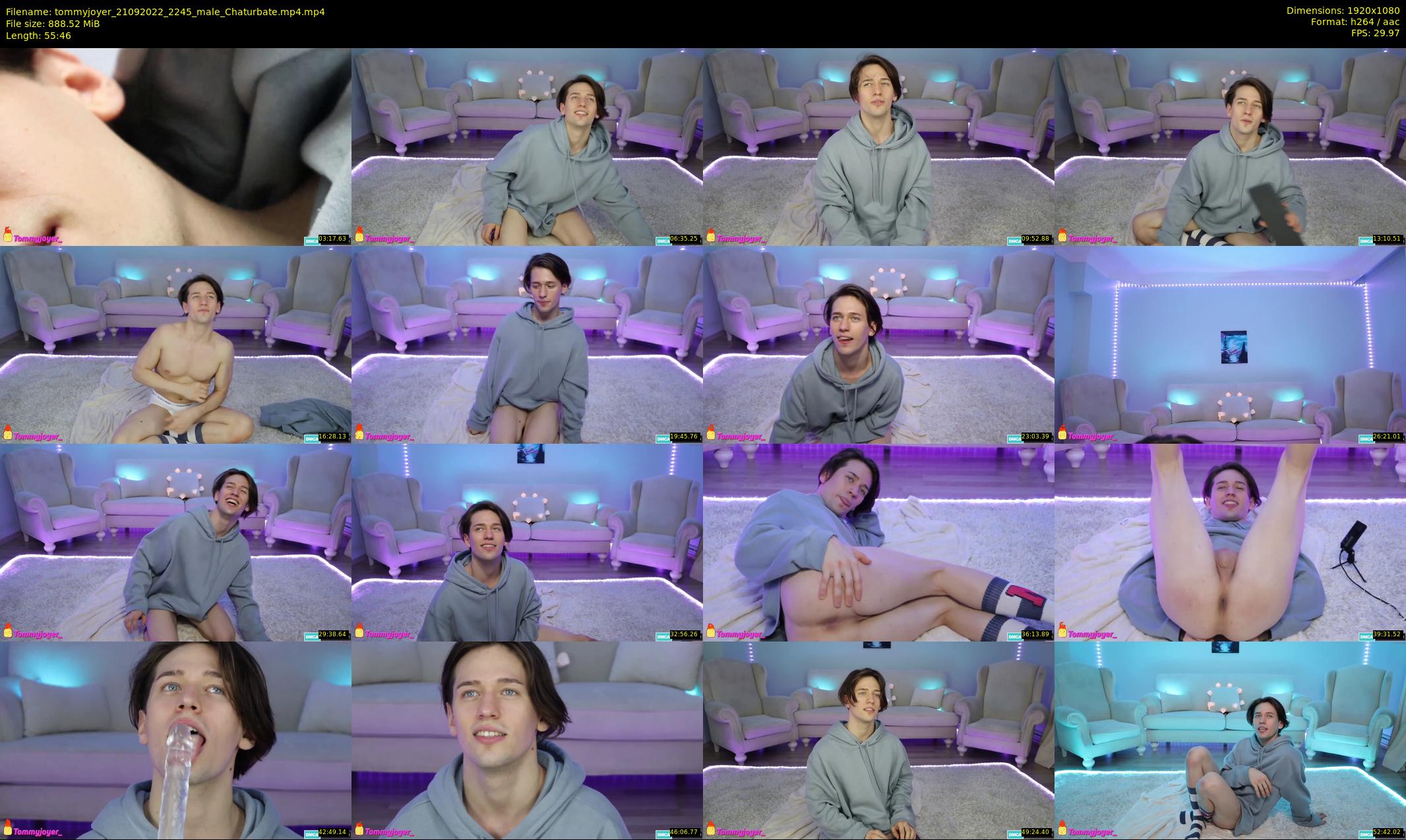 tommyjoyer — 56 minute Chaturbate male cam show recording, 1080p, Sep 21, 2022