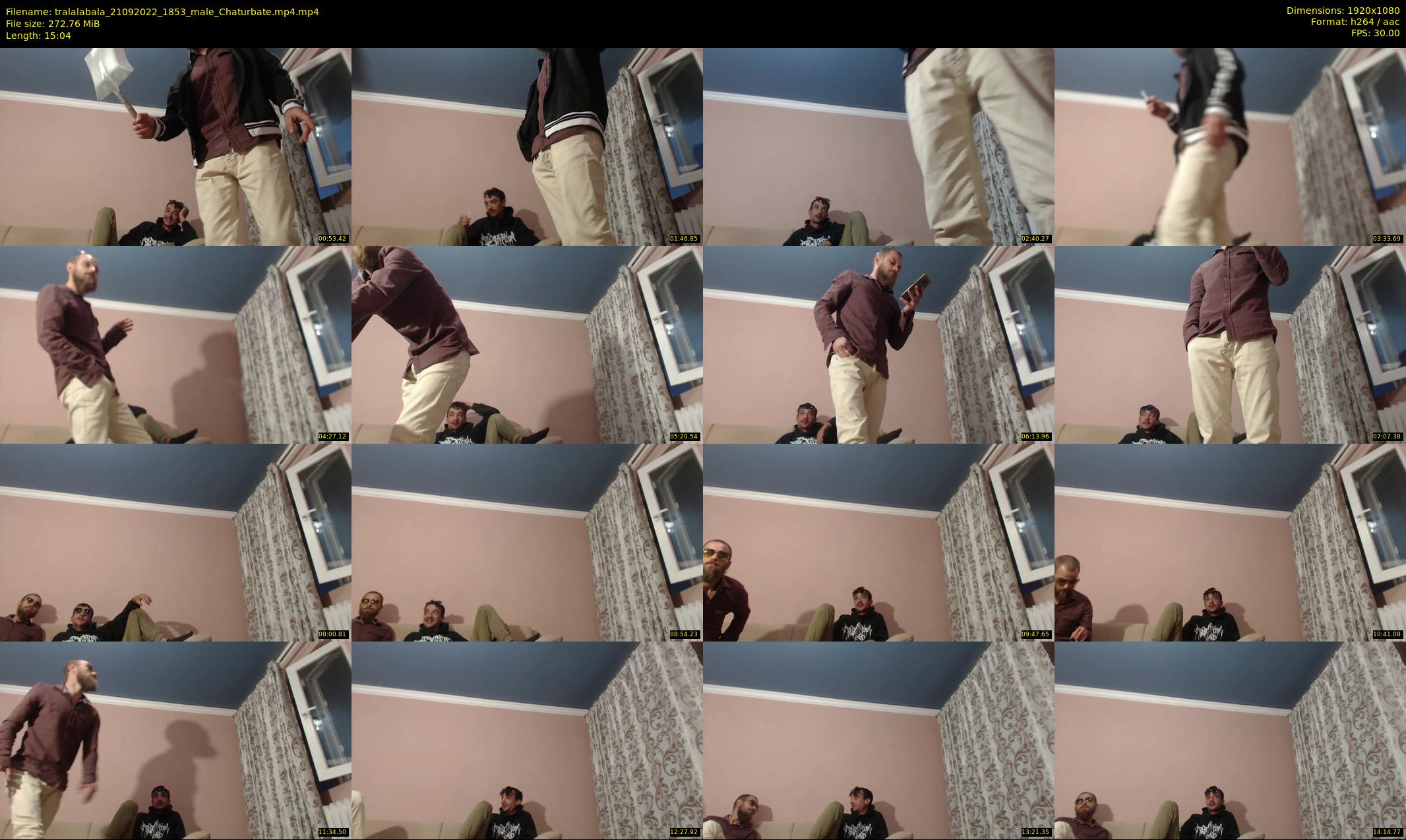 tralalabala — 16 minute Chaturbate male cam show recording, 1080p, Sep 21, 2022