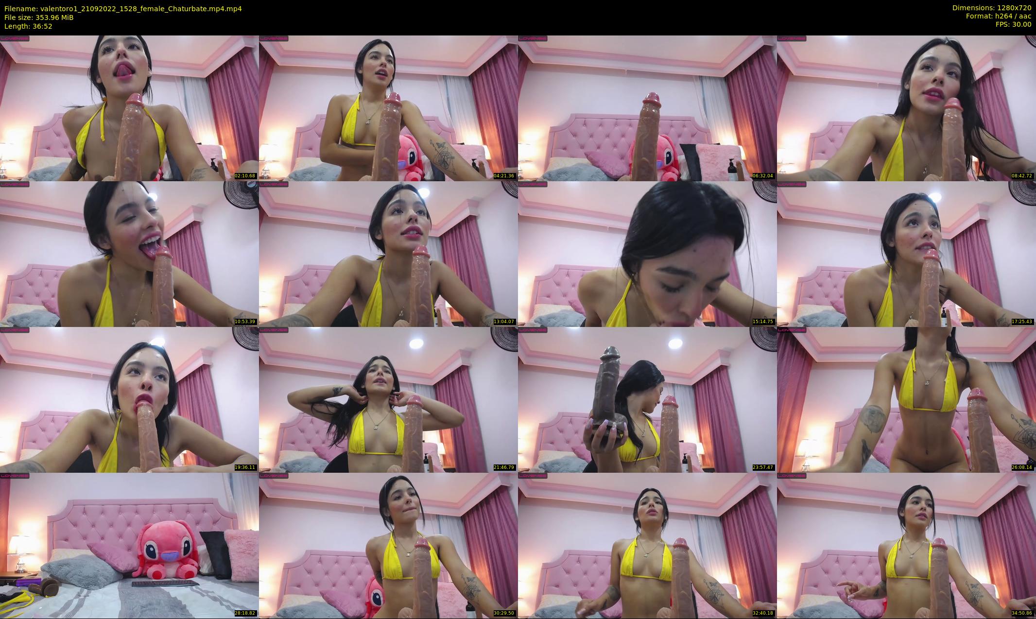 valentoro1 — 37 minute Chaturbate female cam show recording, 720p, Sep 21, 2022