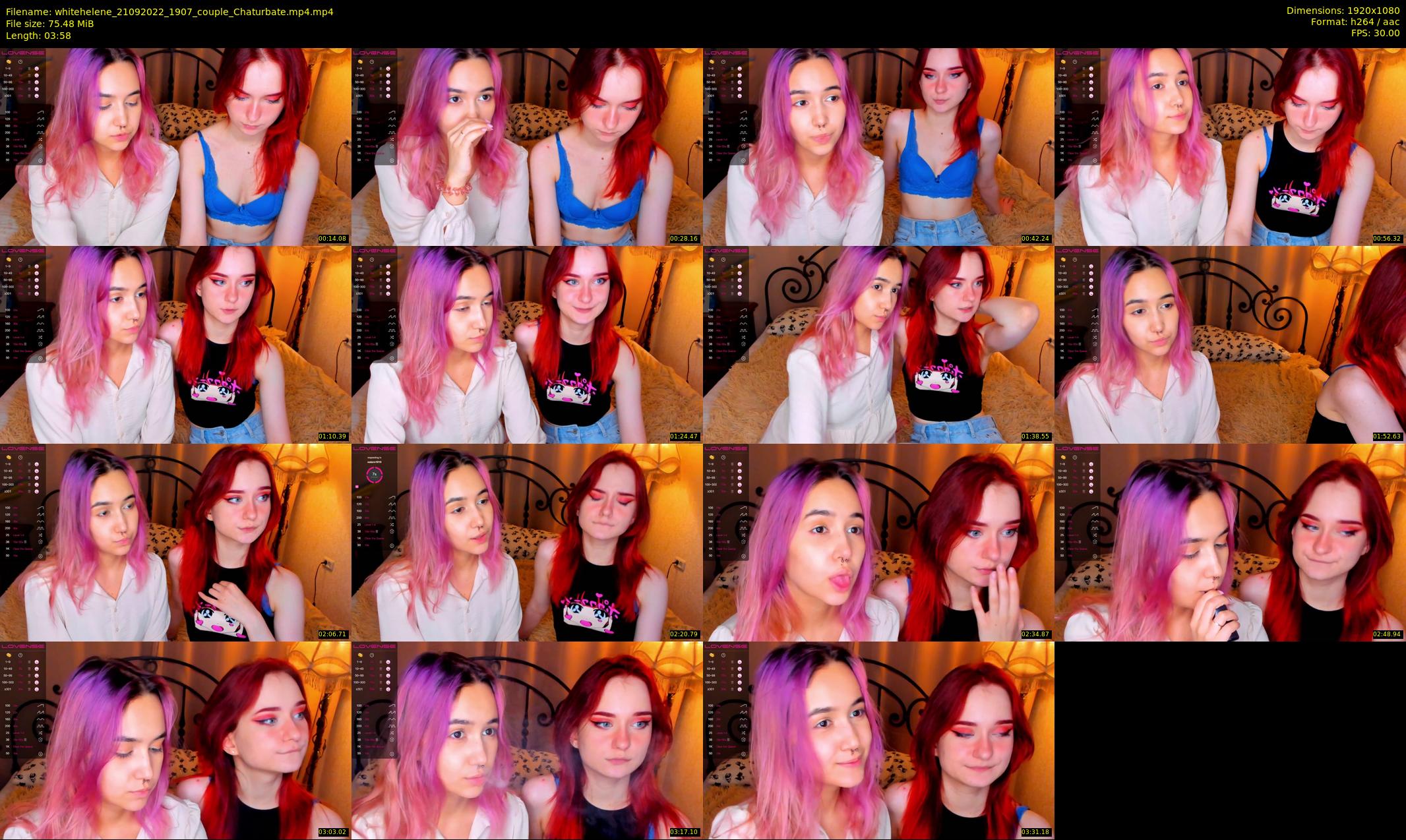 whitehelene — 4 minute Chaturbate female cam show recording, 1080p, Sep 21, 2022