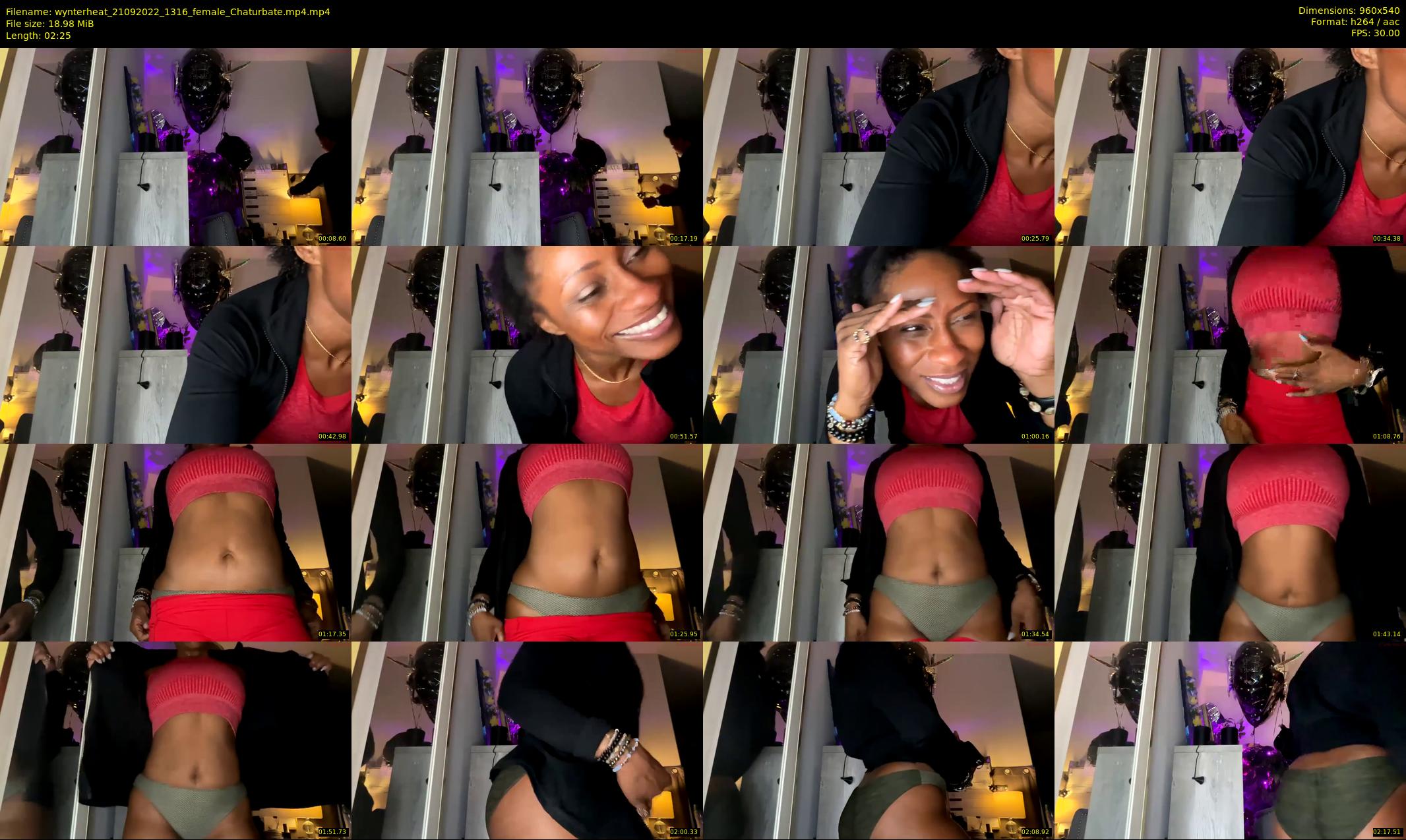 wynterheat — 3 minute Chaturbate female cam show recording, 480p, Sep 21, 2022
