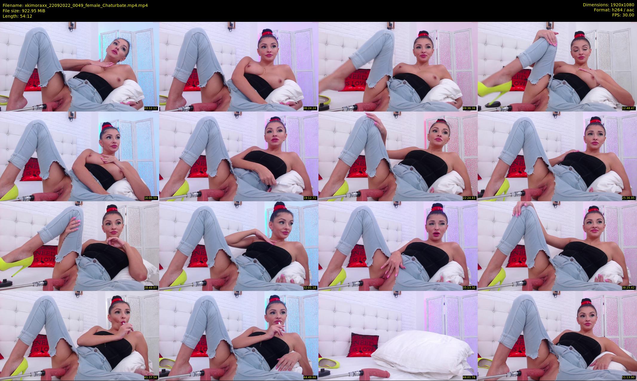 xkimoraxx — 55 minute Chaturbate female cam show recording, 1080p, Sep 22, 2022
