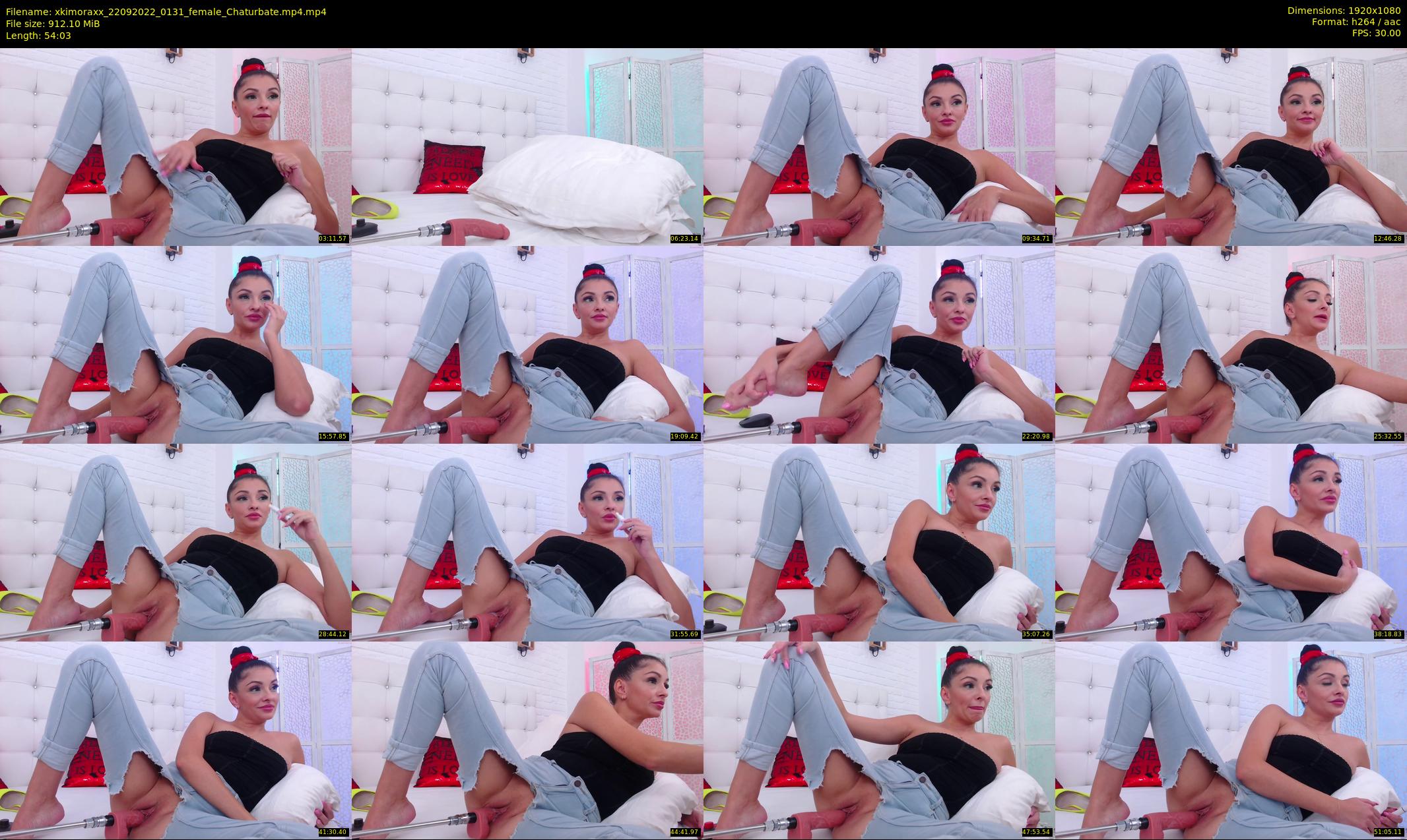 xkimoraxx — 55 minute Chaturbate female cam show recording, 1080p, Sep 22, 2022
