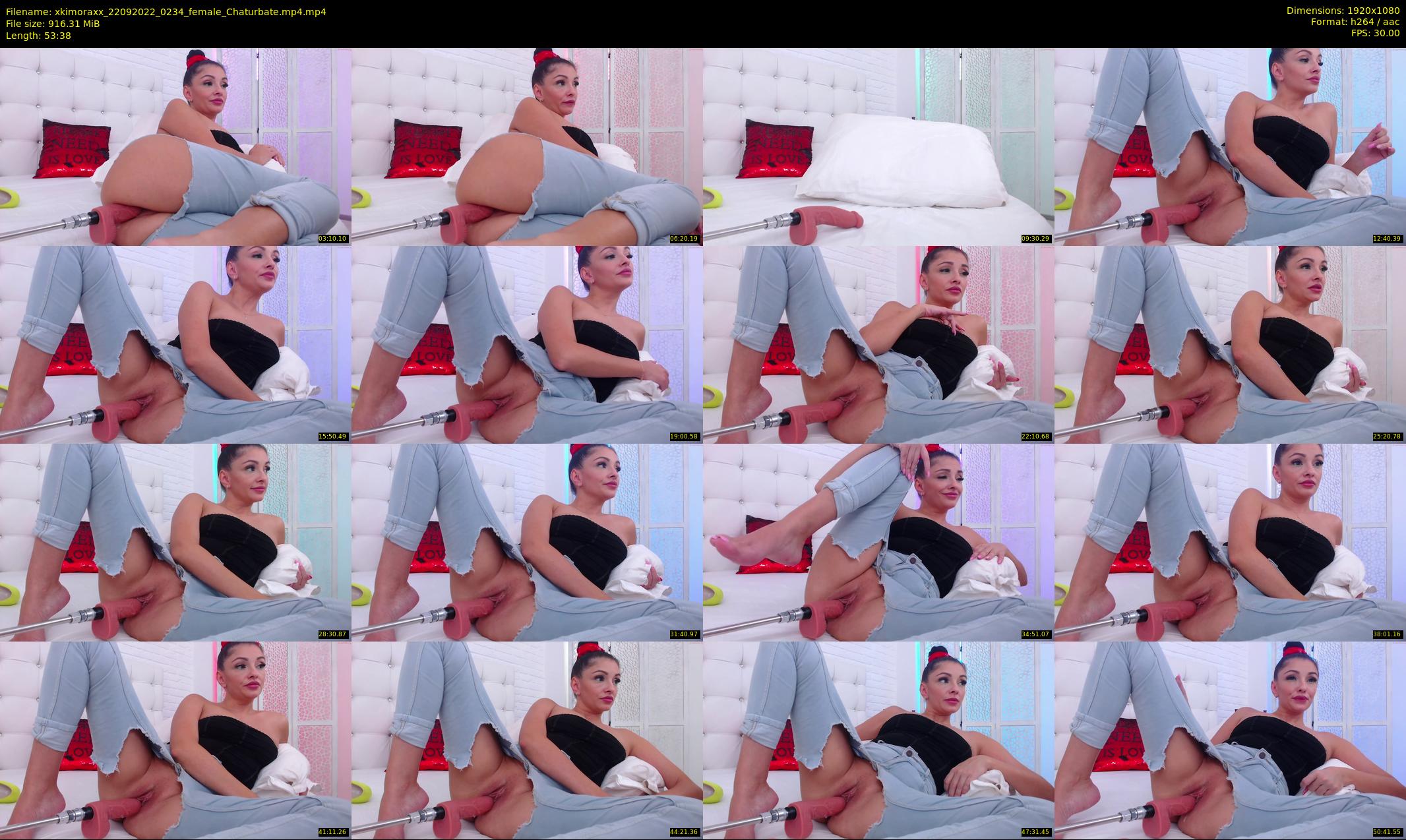 xkimoraxx — 54 minute Chaturbate female cam show recording, 1080p, Sep 22, 2022