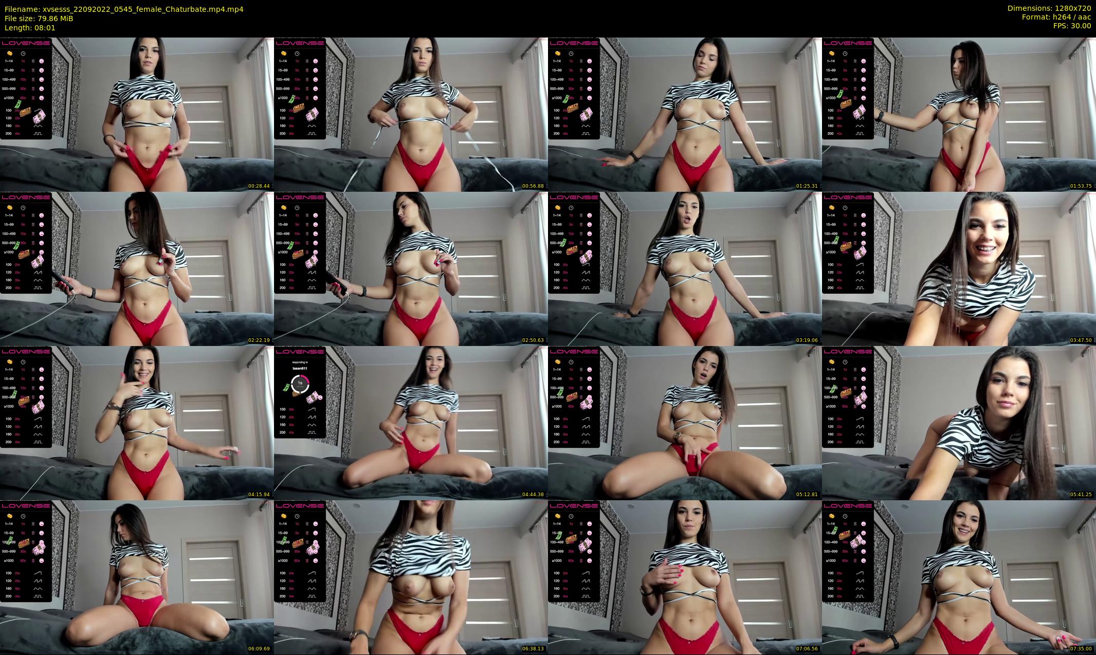 xvsesss — 9 minute Chaturbate female cam show recording, 720p, Sep 22, 2022