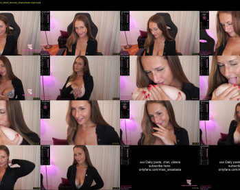 yours_anastasia — 18 minute Chaturbate female cam show recording, 1080p, Sep 21, 2022