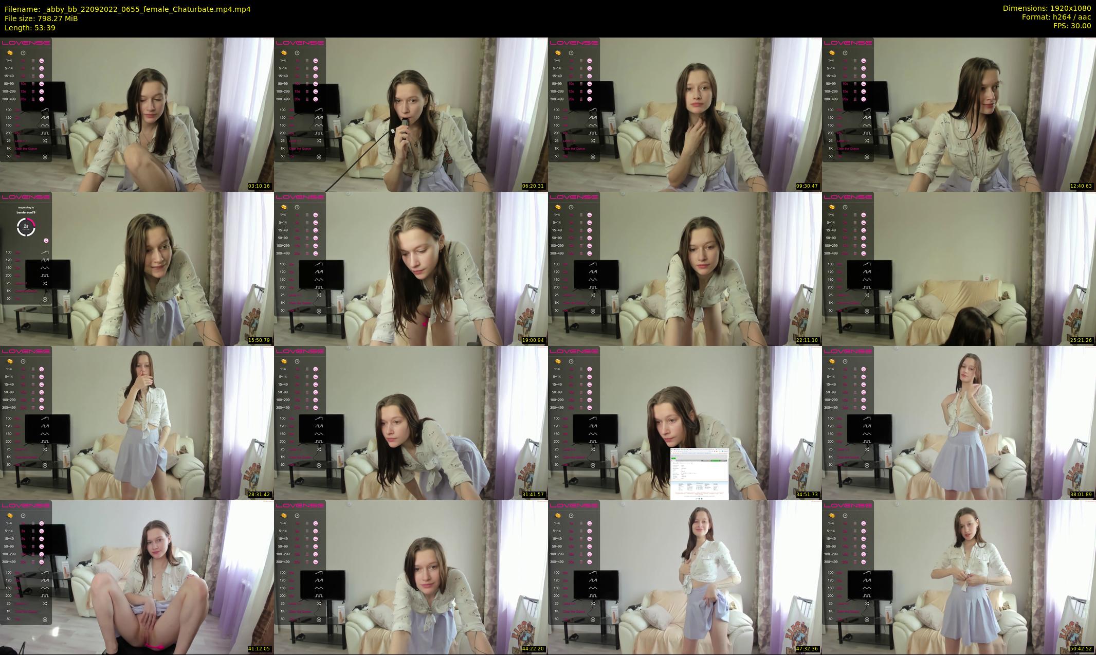 _abby_bb — 54 minute Chaturbate female cam show recording, 1080p, Sep 22, 2022