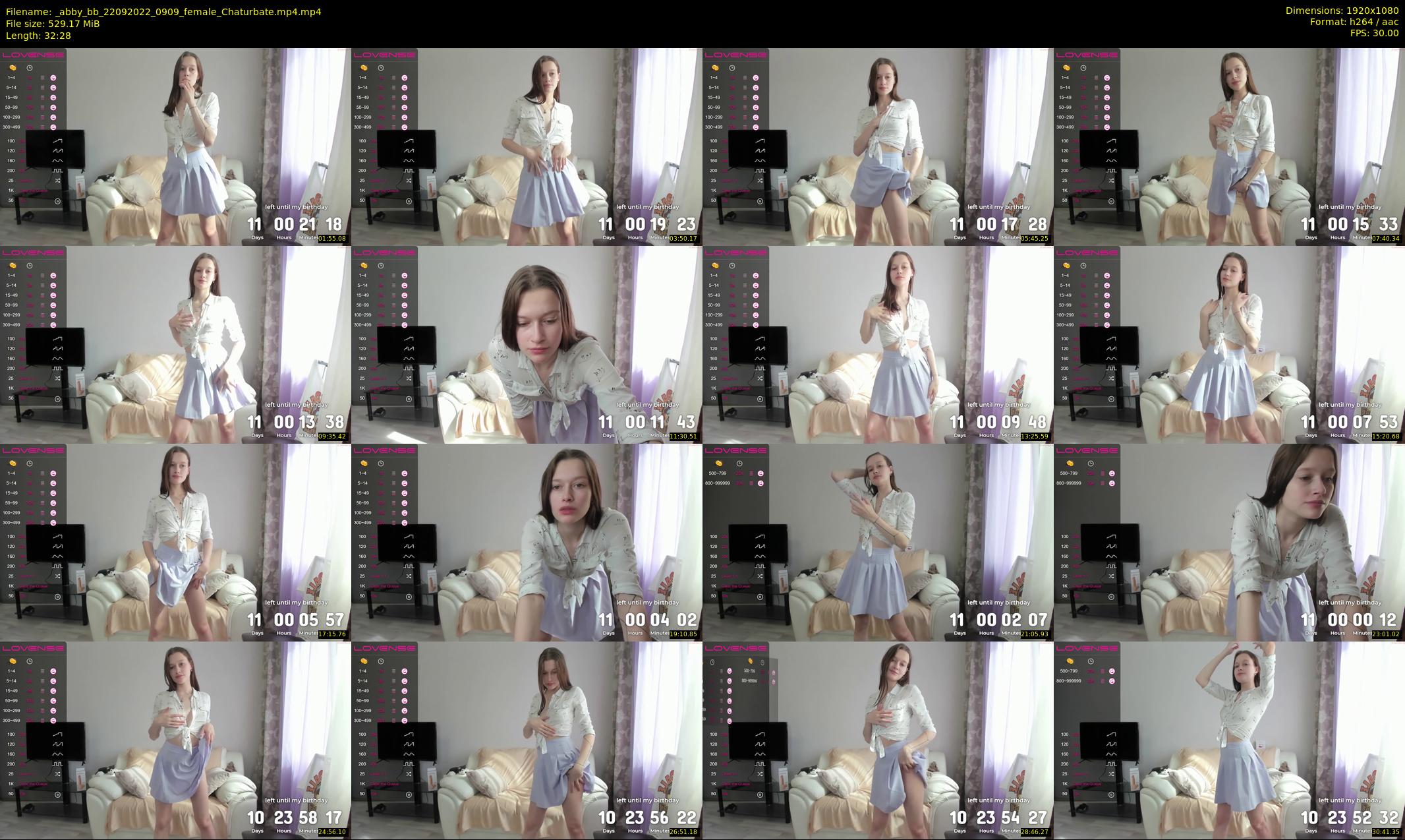_abby_bb — 33 minute Chaturbate female cam show recording, 1080p, Sep 22, 2022