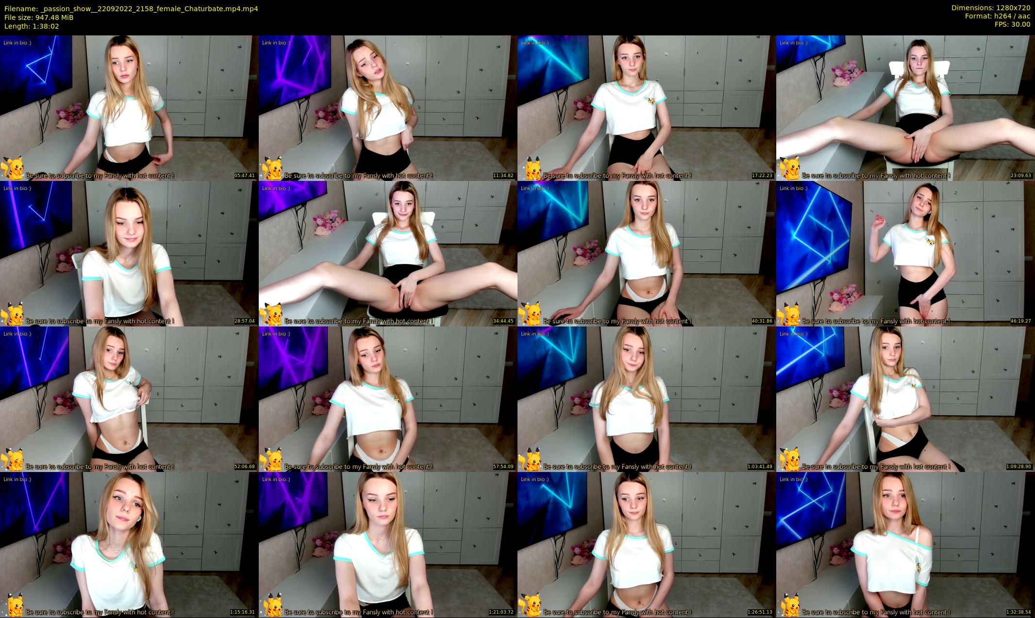 _passion_show_ — 99 minute Chaturbate couple cam show recording, 720p, Sep 22, 2022