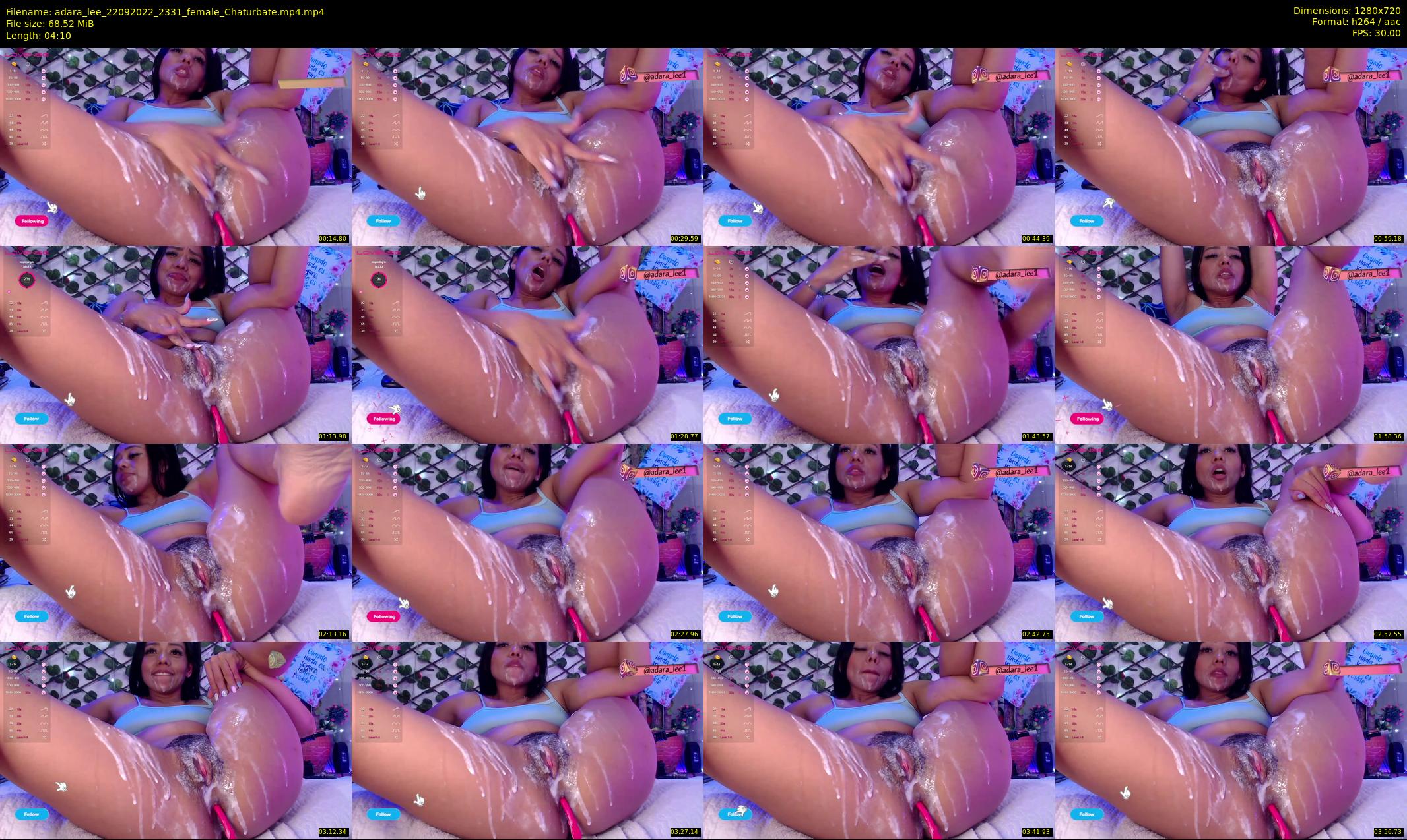 adara_lee — 5 minute Chaturbate female cam show recording, 720p, Sep 22, 2022