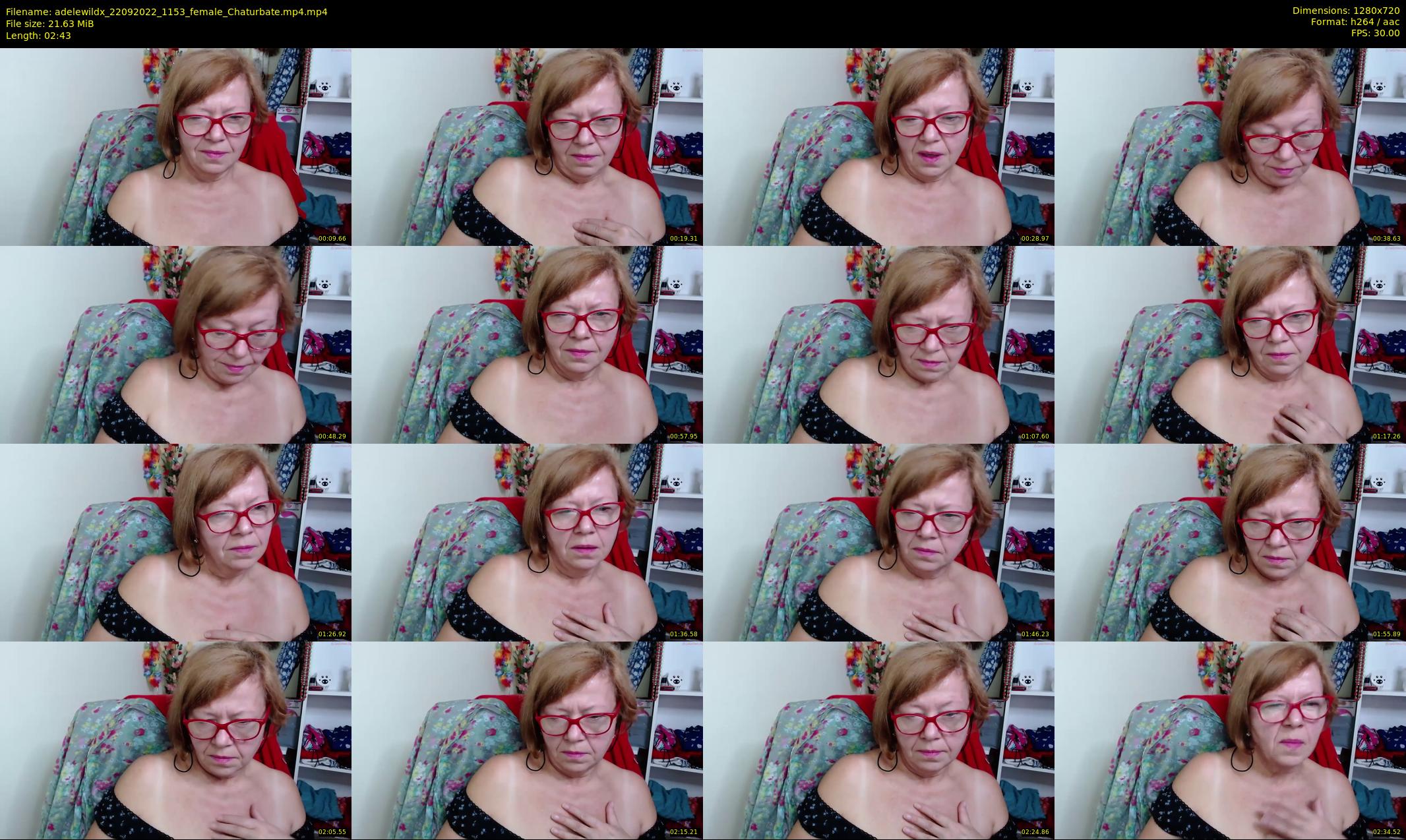 adelewildx — 3 minute Chaturbate female cam show recording, 720p, Sep 22, 2022