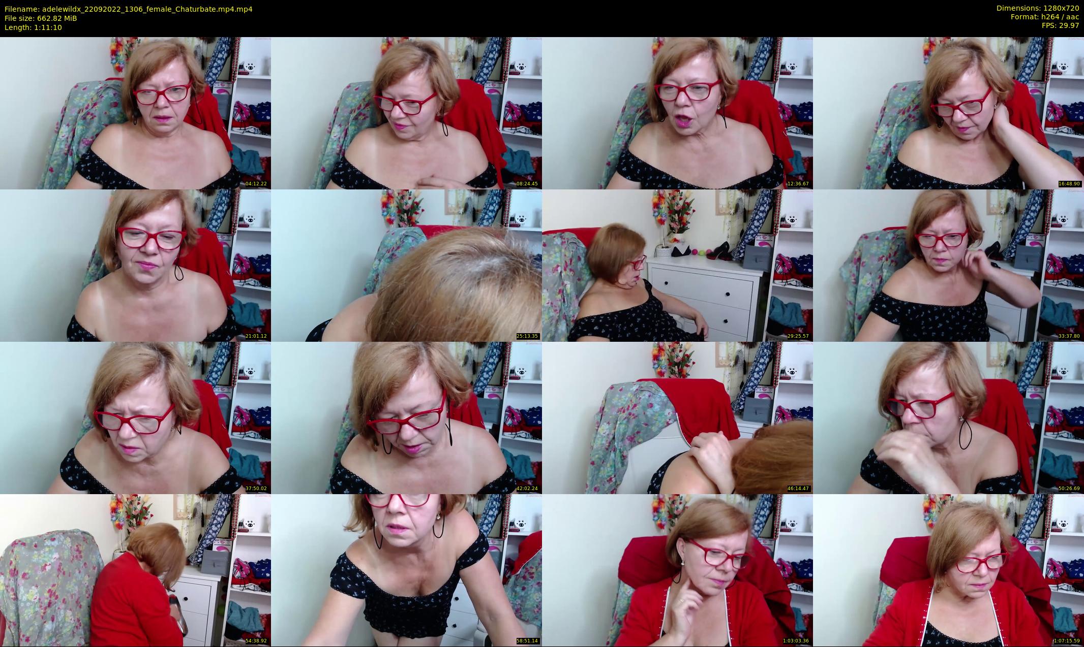 adelewildx — 72 minute Chaturbate female cam show recording, 720p, Sep 22, 2022
