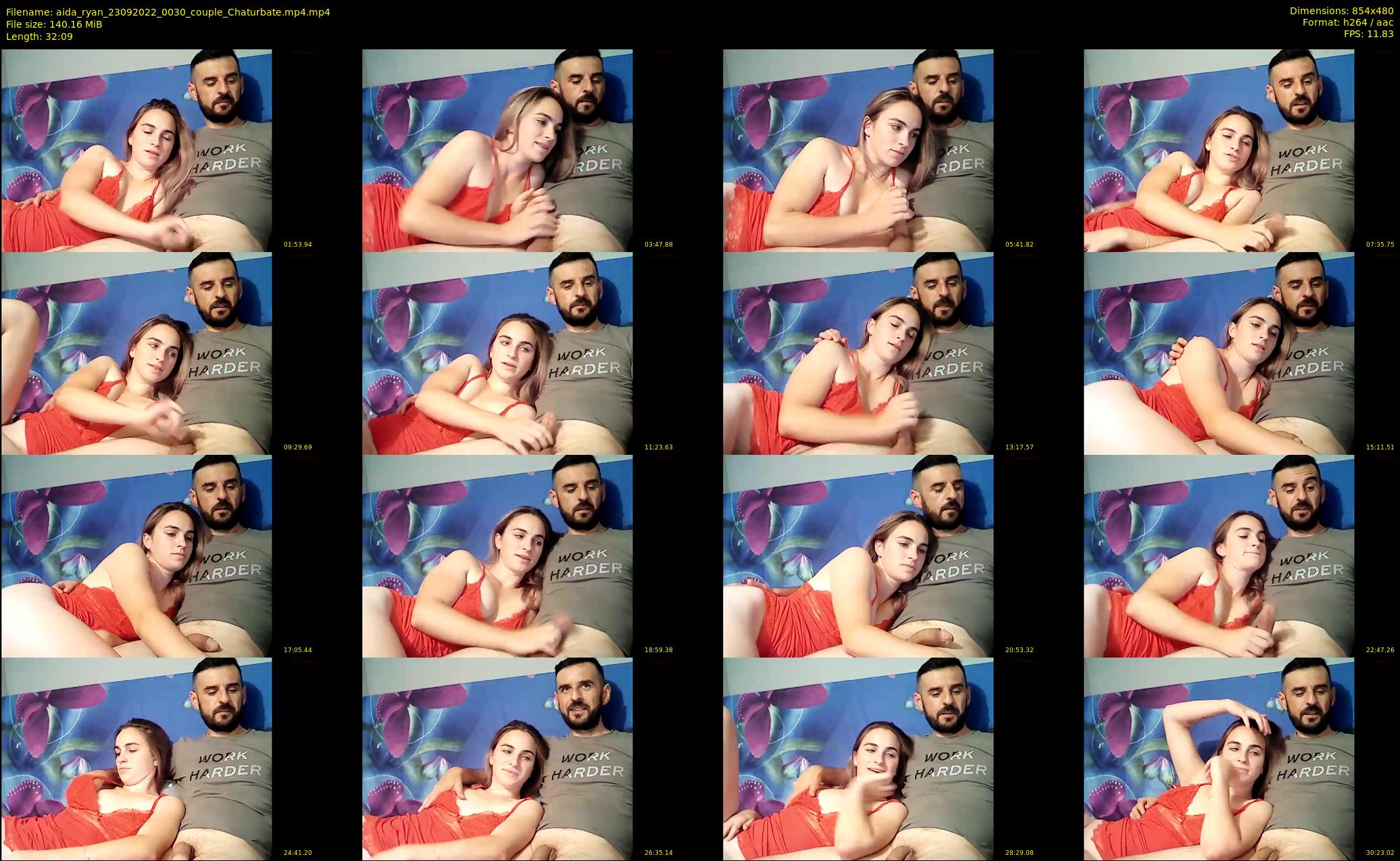 aida_ryan — 33 minute Chaturbate couple cam show recording, 480p, Sep 23, 2022