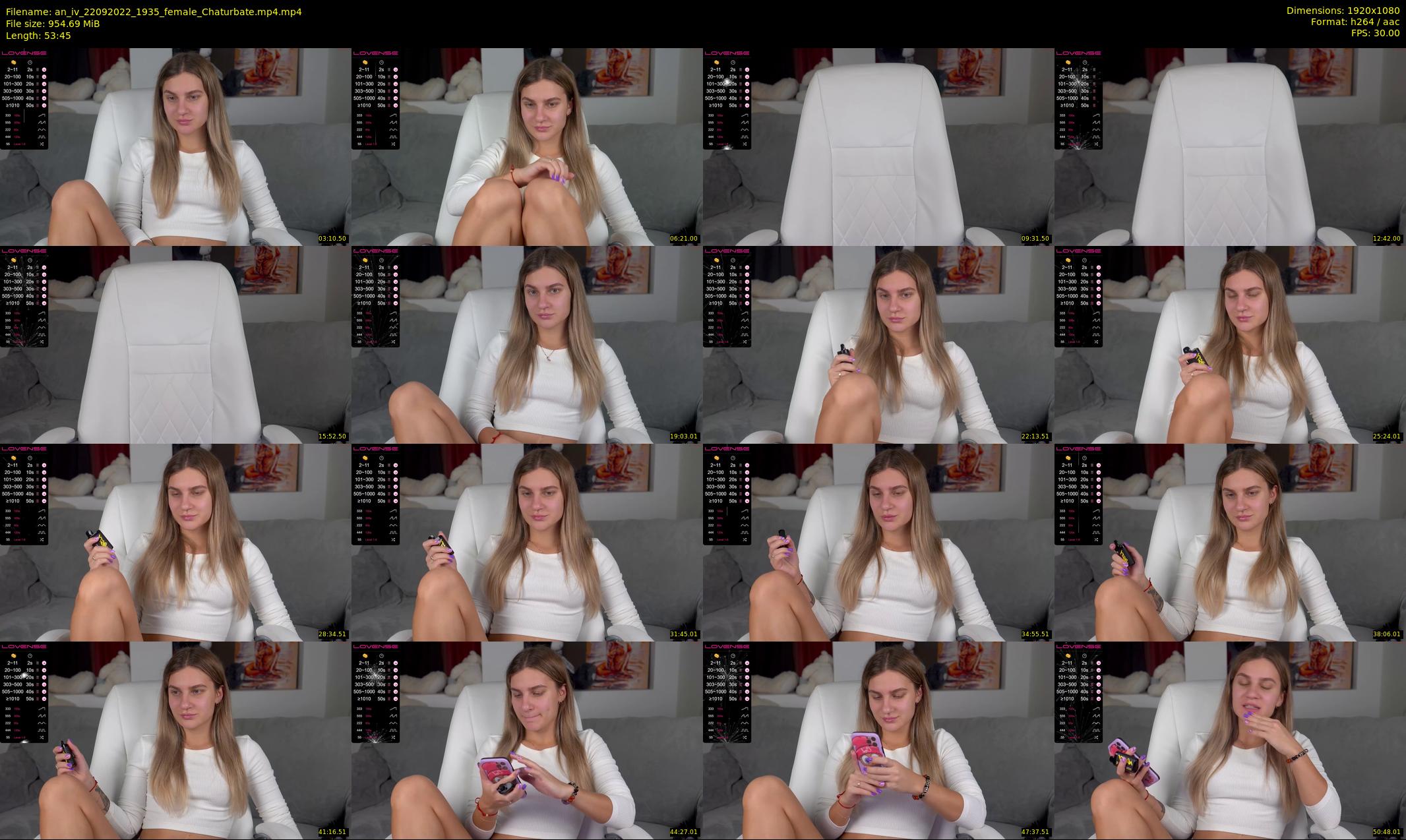 an_iv — 54 minute Chaturbate female cam show recording, 1080p, Sep 22, 2022