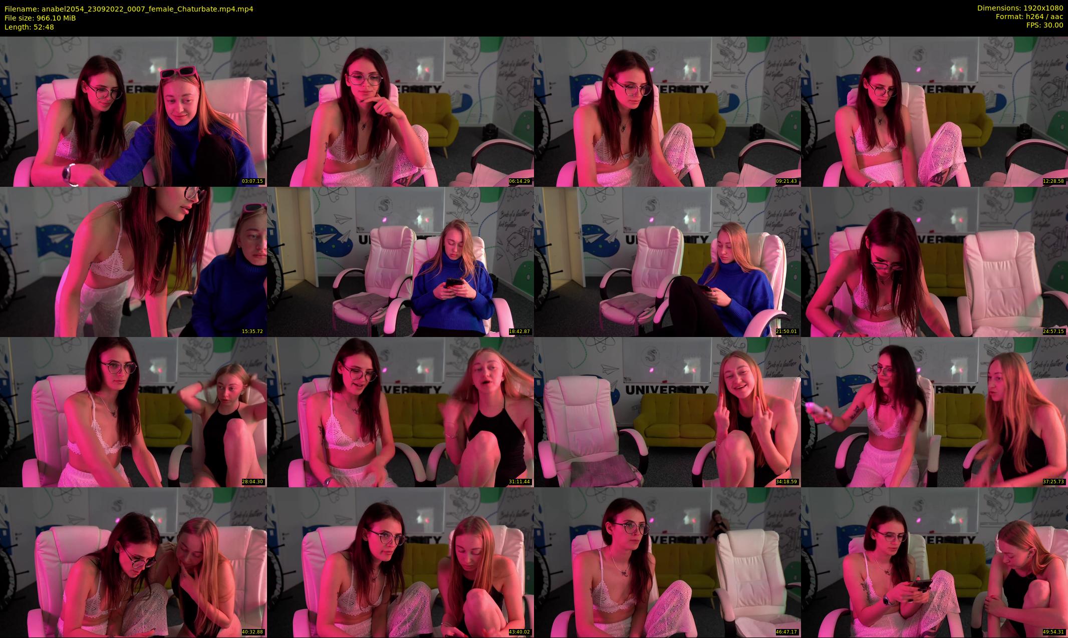 anabel2054 — 53 minute Chaturbate female cam show recording, 1080p, Sep 23, 2022