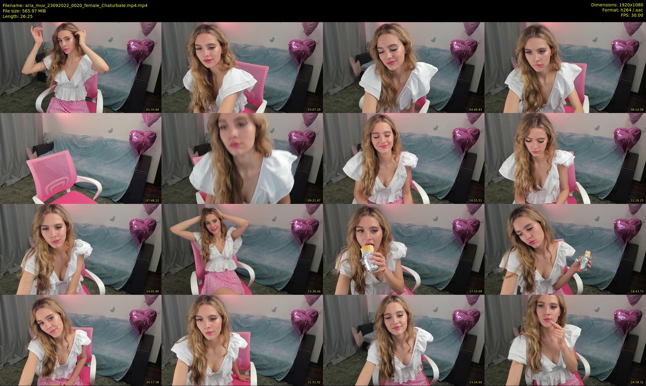 aria_muv — 27 minute Chaturbate female cam show recording, 1080p, Sep 23, 2022