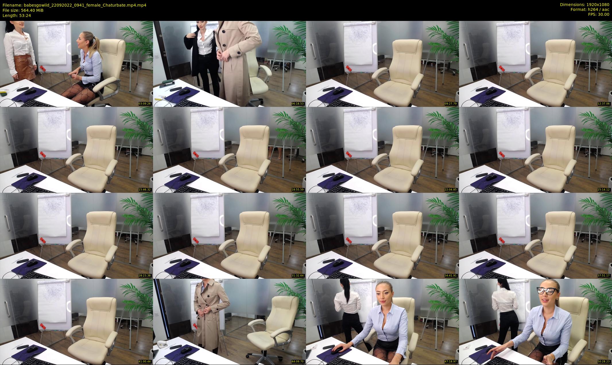 babesgowild — 54 minute Chaturbate couple cam show recording, 1080p, Sep 22, 2022