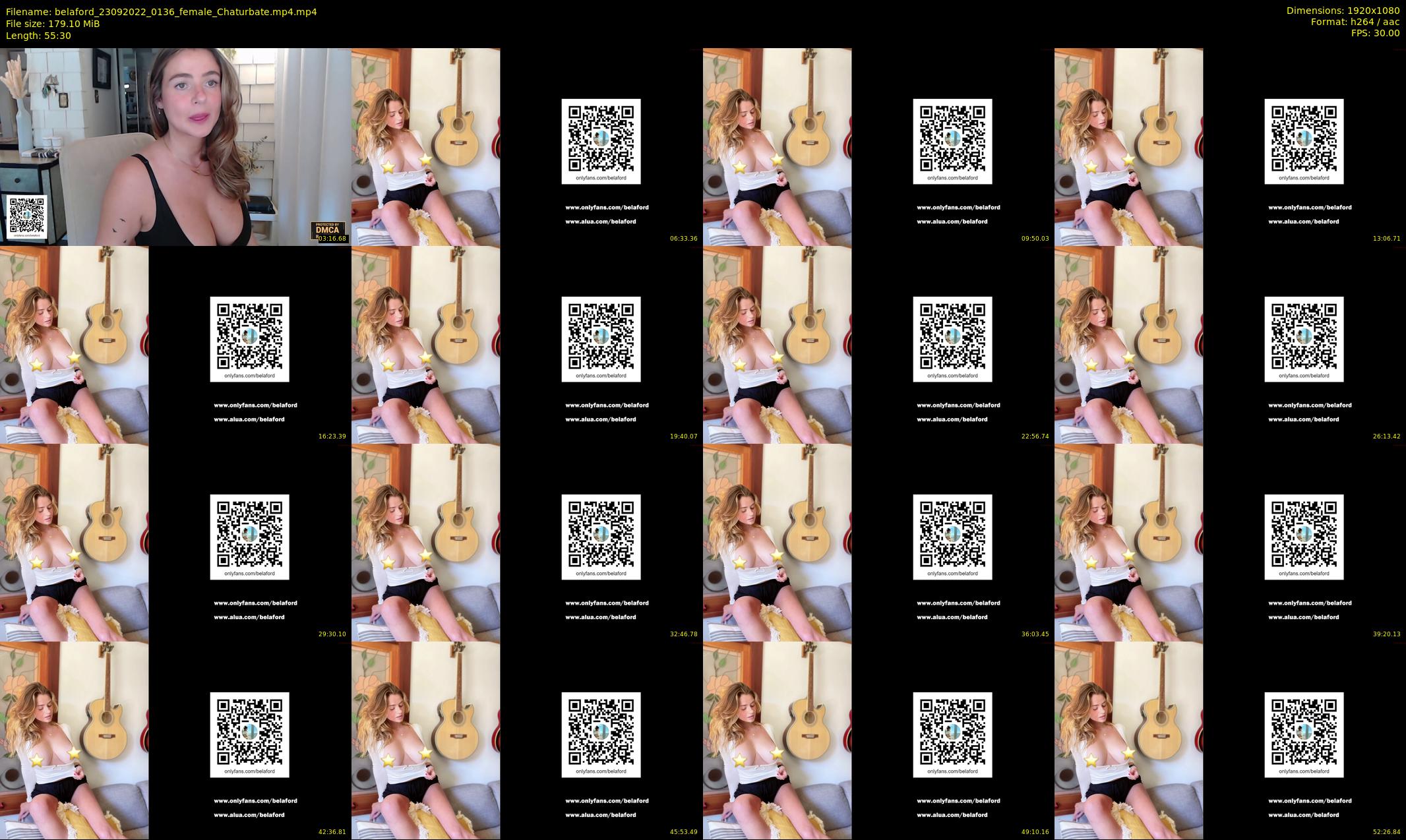 belaford — 56 minute Chaturbate female cam show recording, 1080p, Sep 23, 2022