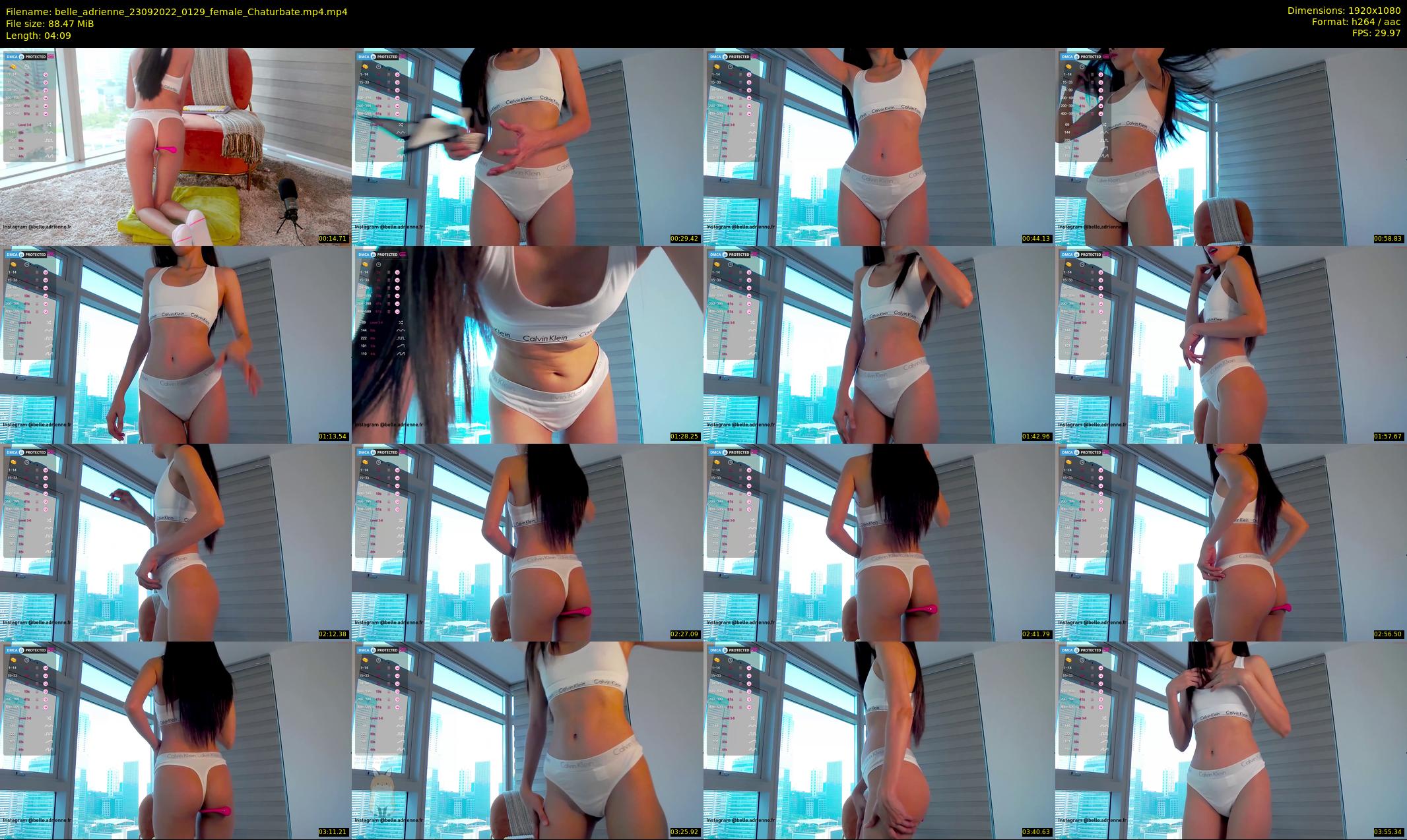 belle_adrienne — 5 minute Chaturbate couple cam show recording, 1080p, Sep 23, 2022
