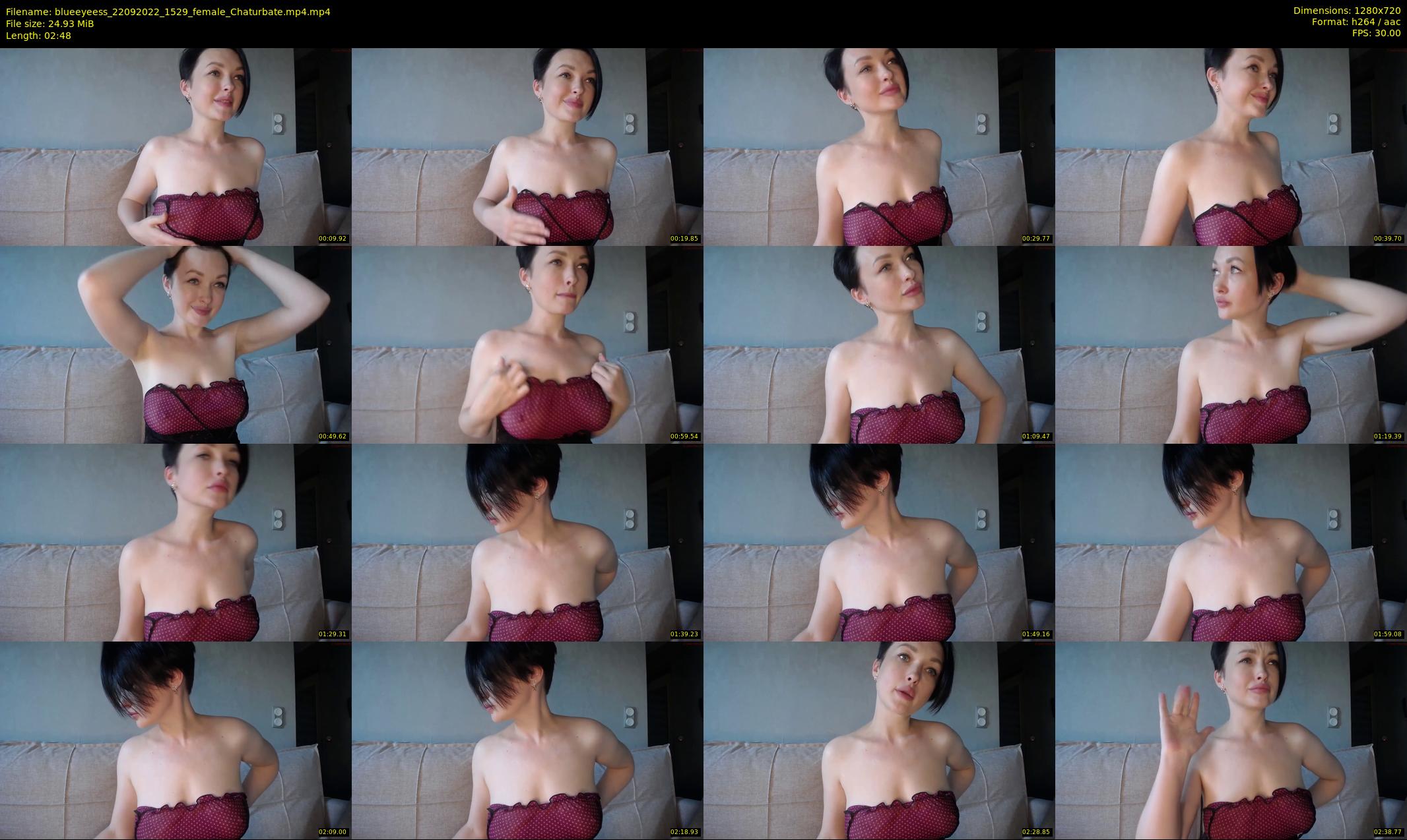 blueeyeess — 3 minute Chaturbate female cam show recording, 720p, Sep 22, 2022