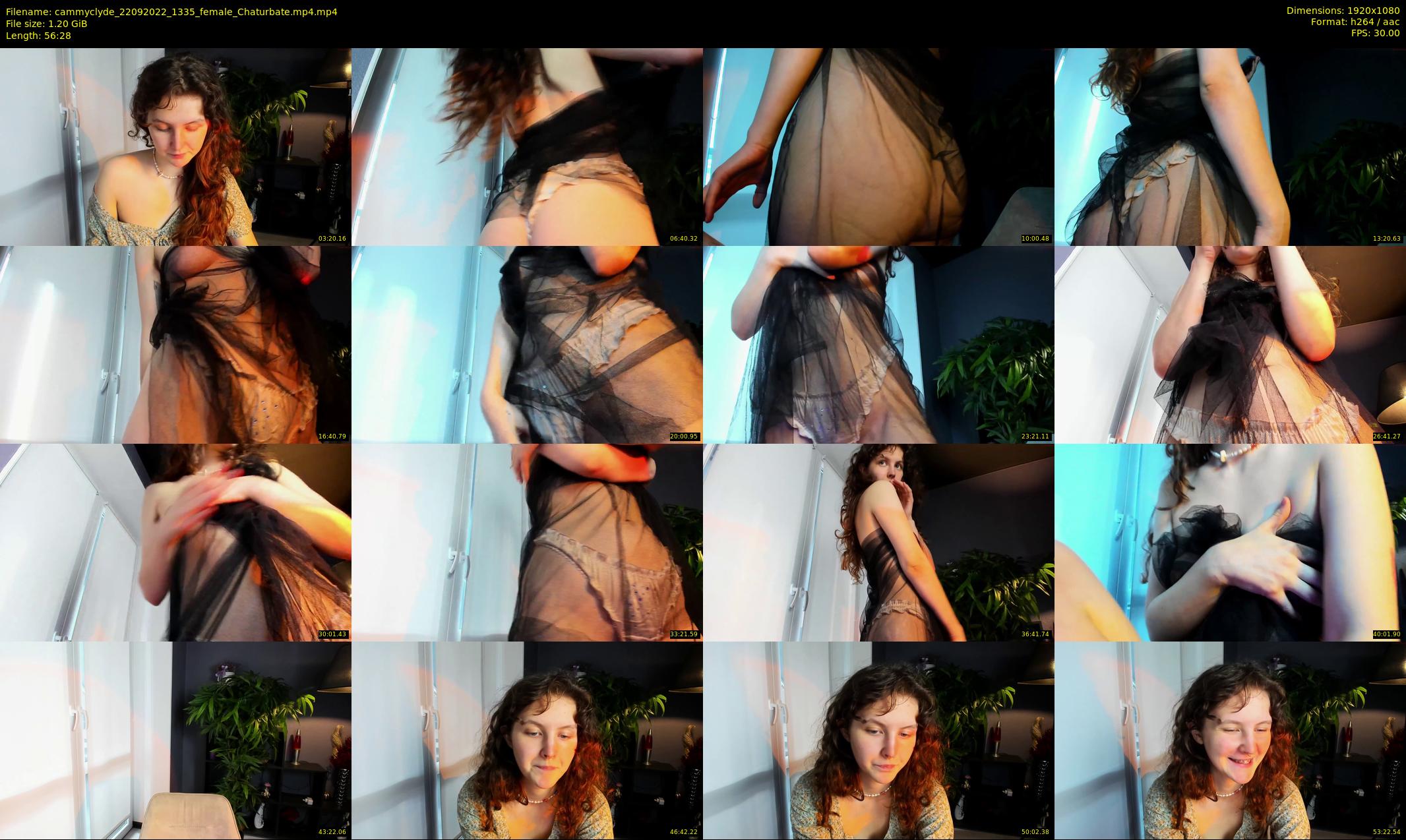 cammyclyde — 57 minute Chaturbate female cam show recording, 1080p, Sep 22, 2022