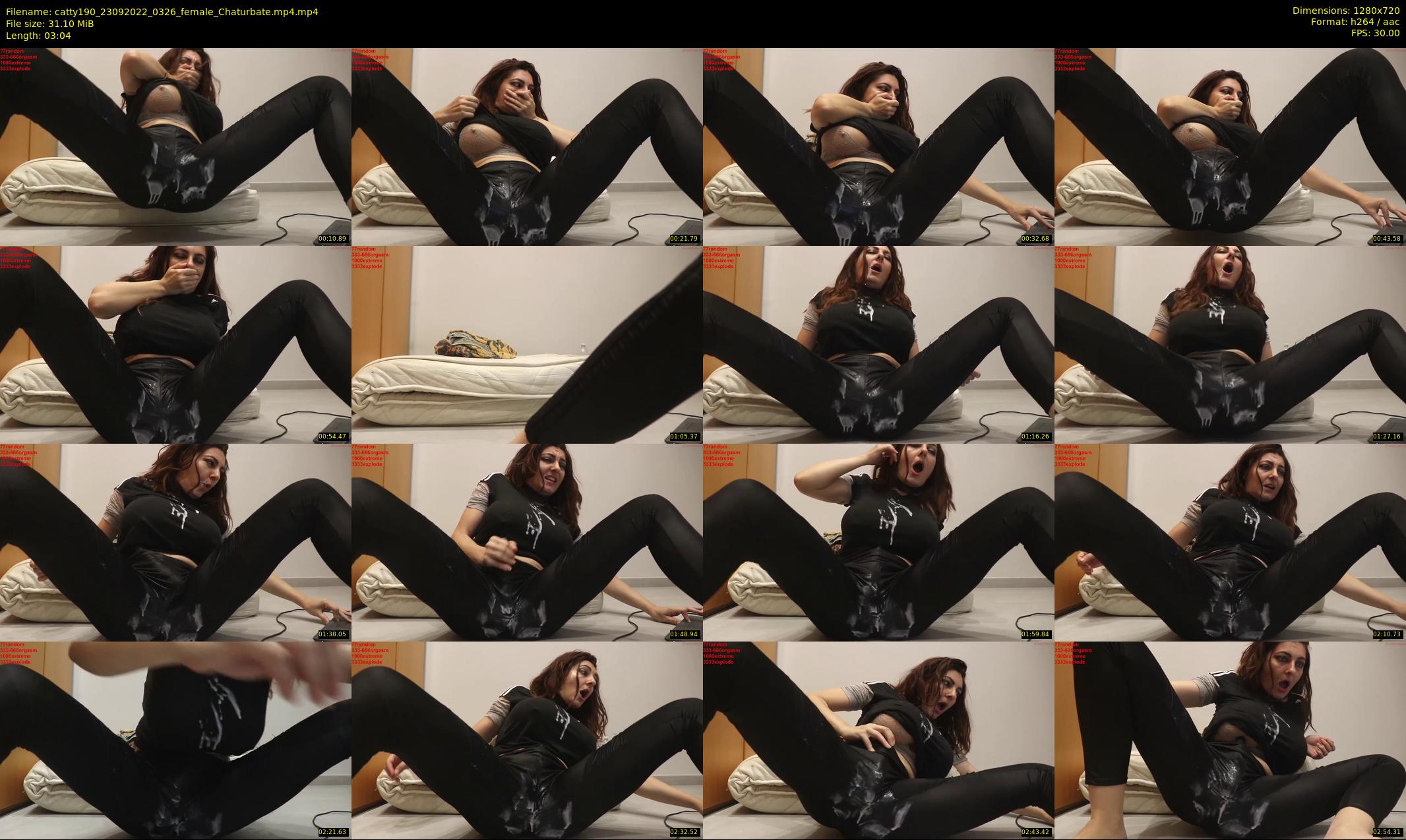 catty190 — 4 minute Chaturbate female cam show recording, 720p, Sep 23, 2022
