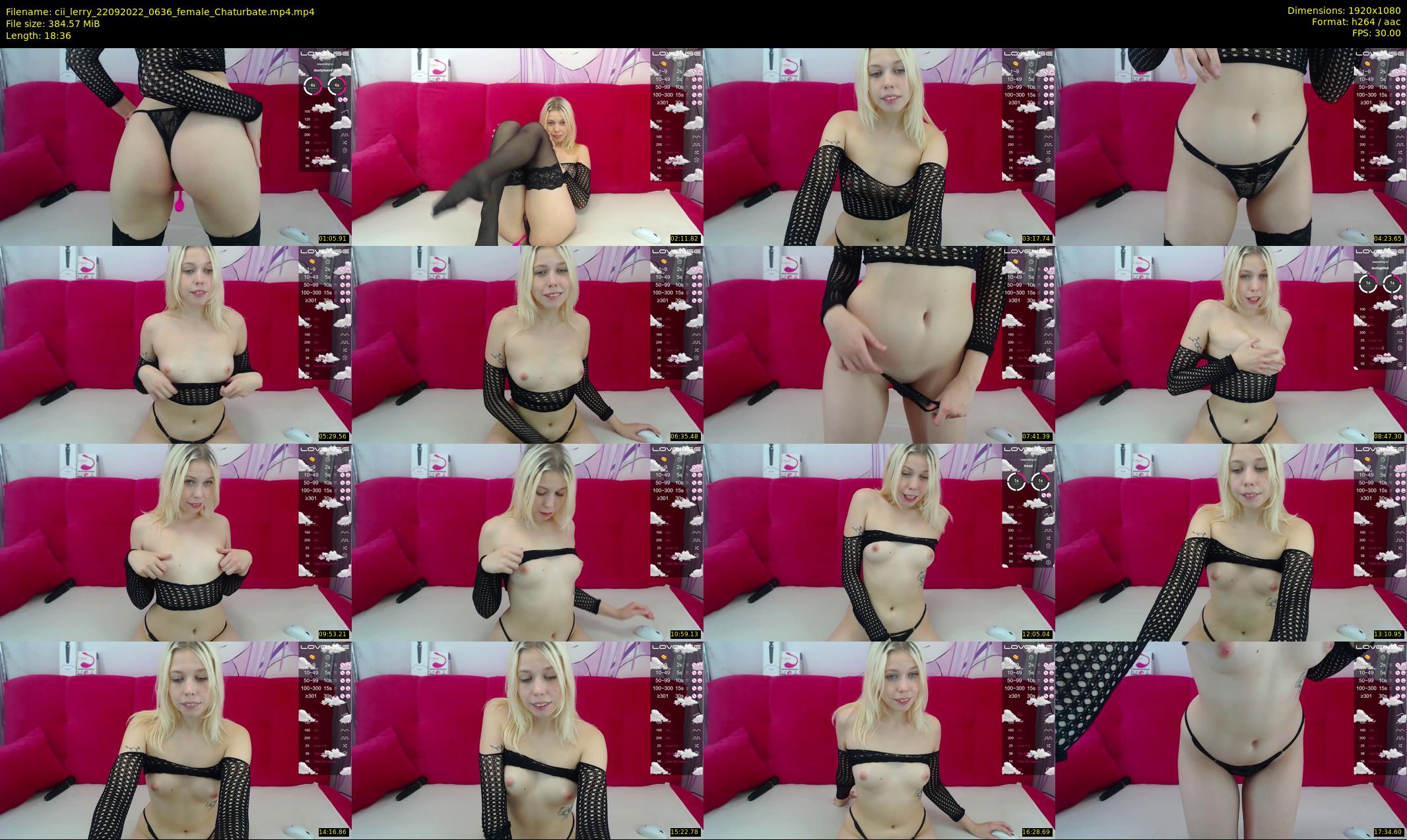 cii_lerry — 19 minute Chaturbate female cam show recording, 1080p, Sep 22, 2022