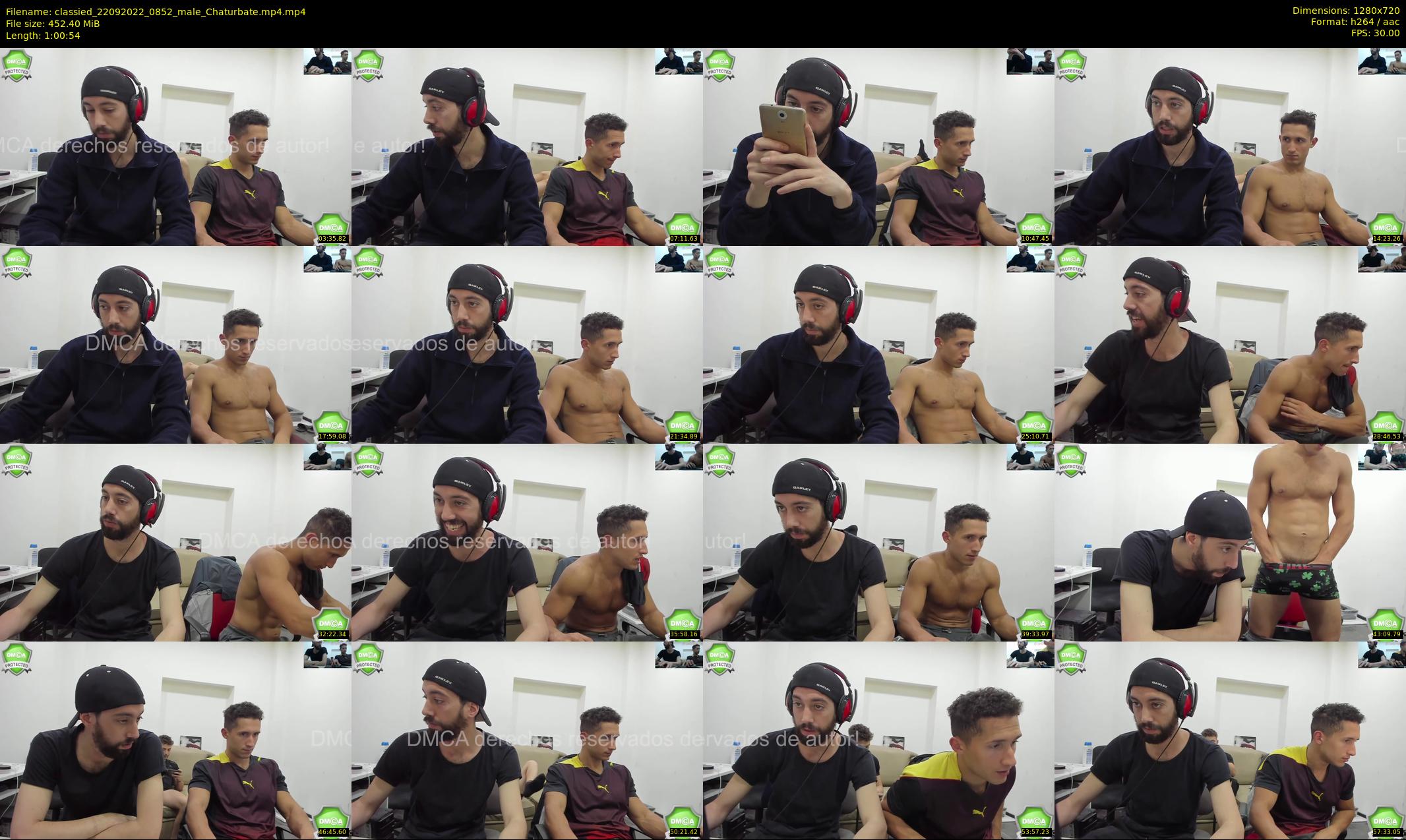 classied — 61 minute Chaturbate male cam show recording, 720p, Sep 22, 2022