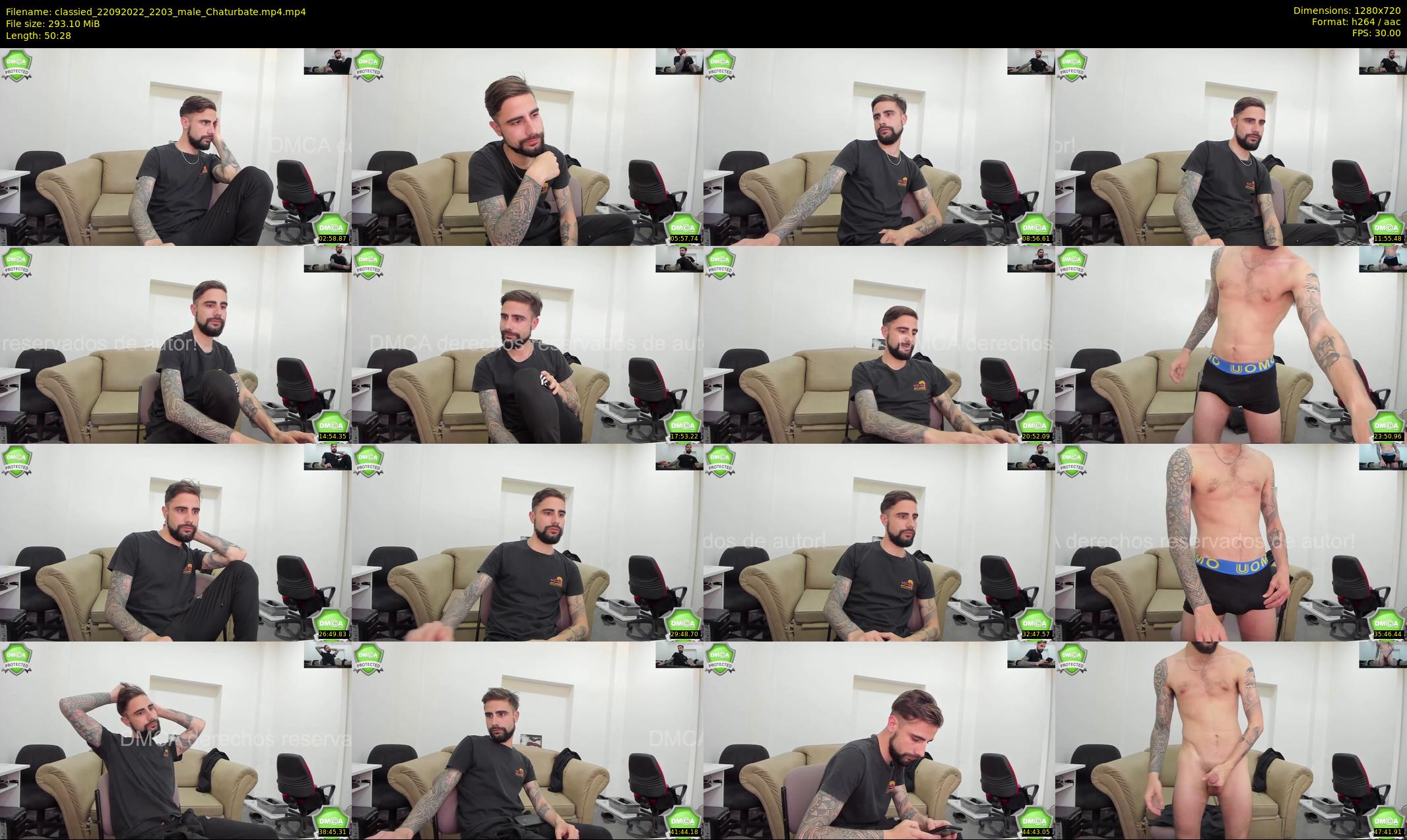 classied — 51 minute Chaturbate male cam show recording, 720p, Sep 22, 2022